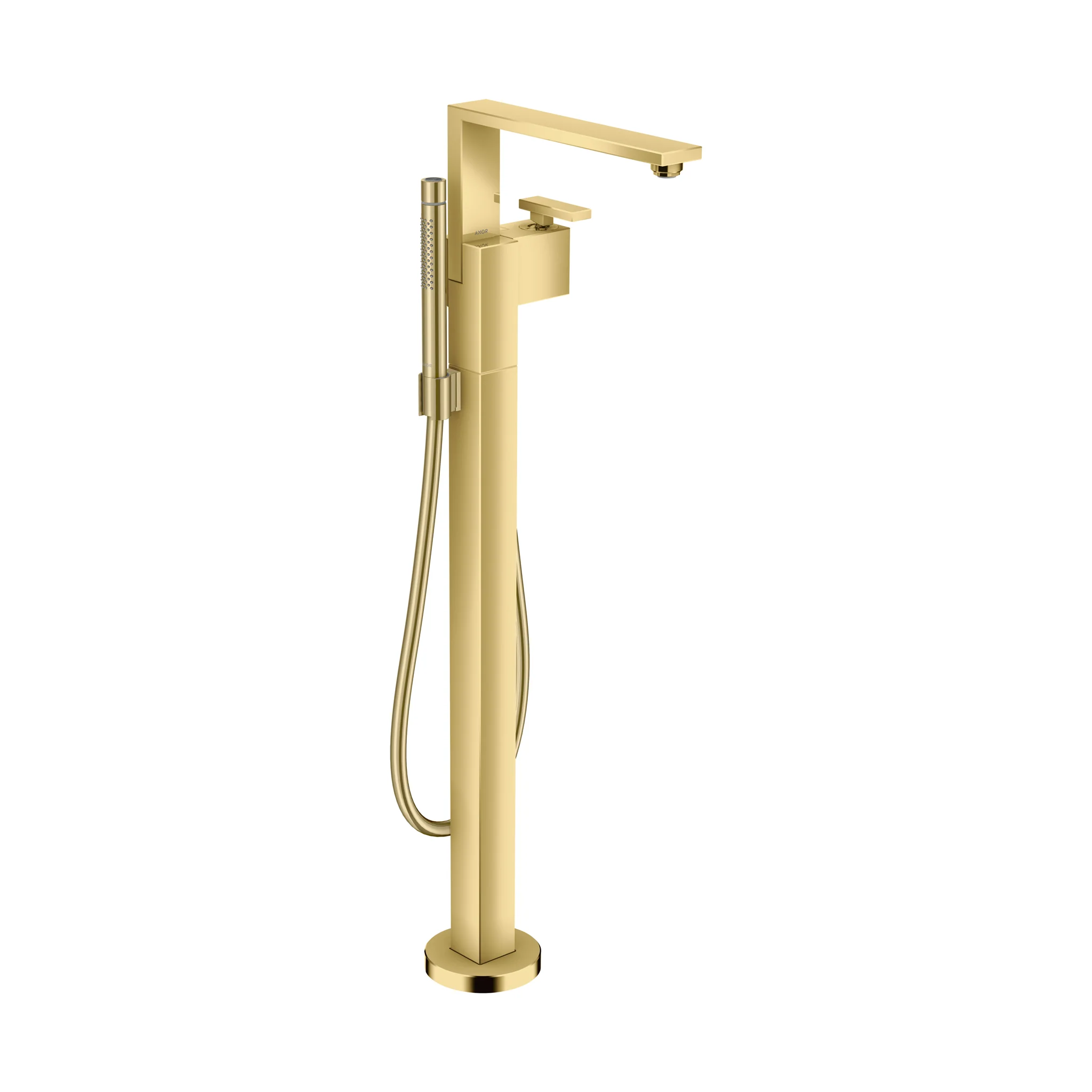 AXOR Edge Freestanding Tub Filler Trim with 1.75 GPM Handshower - Image 3