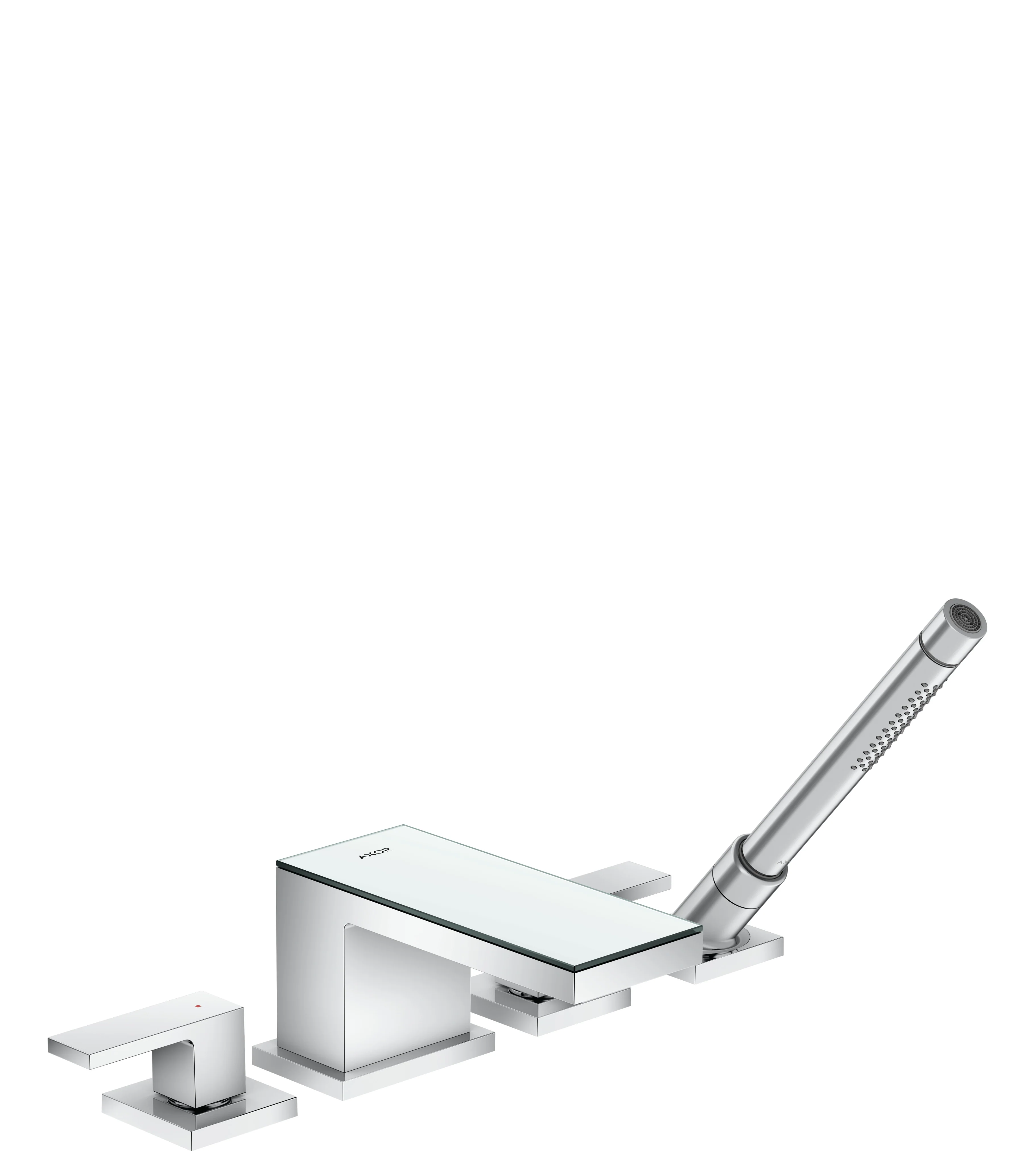 AXOR MyEdition 4-Hole Roman Tub Set Trim with 1.75 GPM Handshower