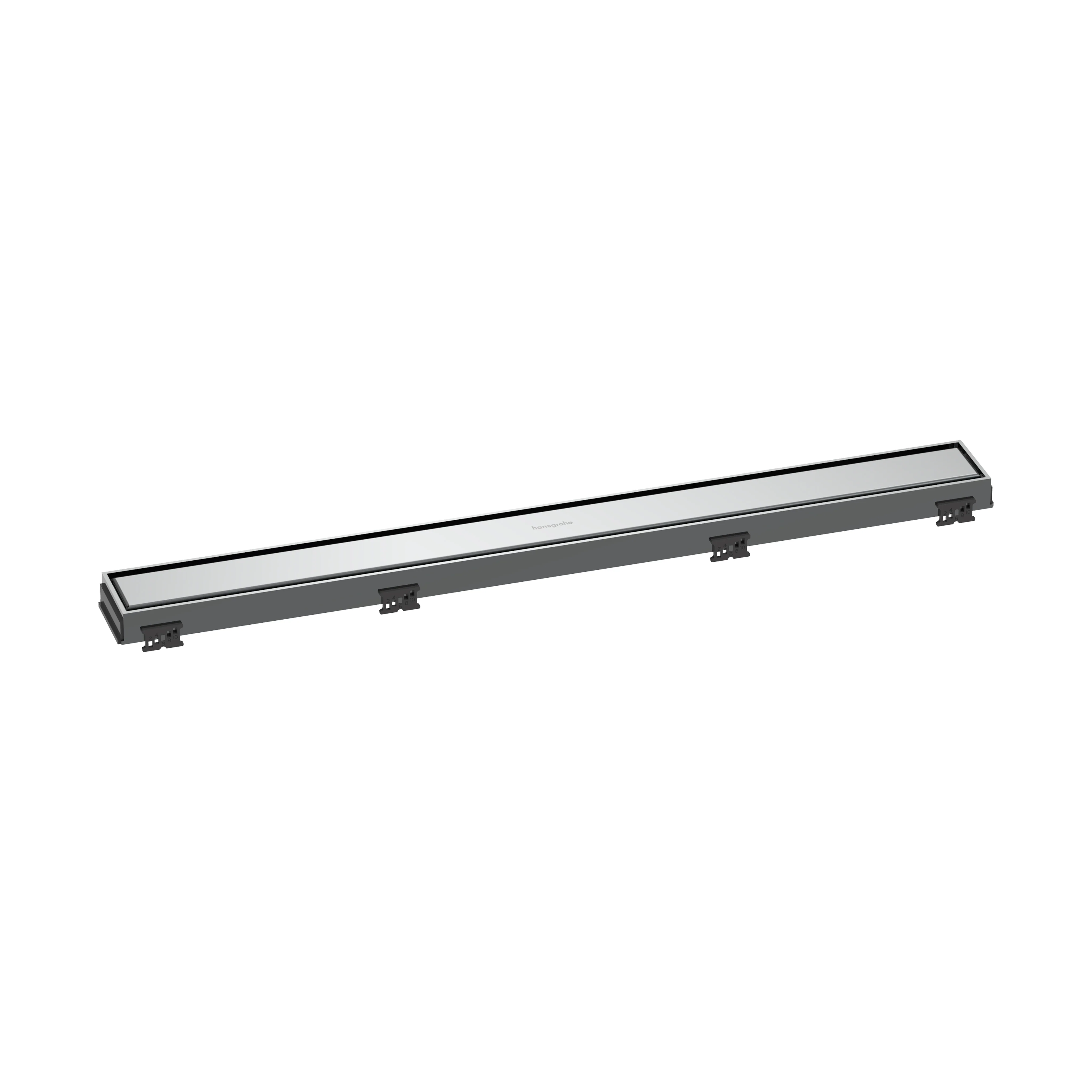 hansgrohe RainDrain Match Trim 27 5/8" with Height Adjustable Frame