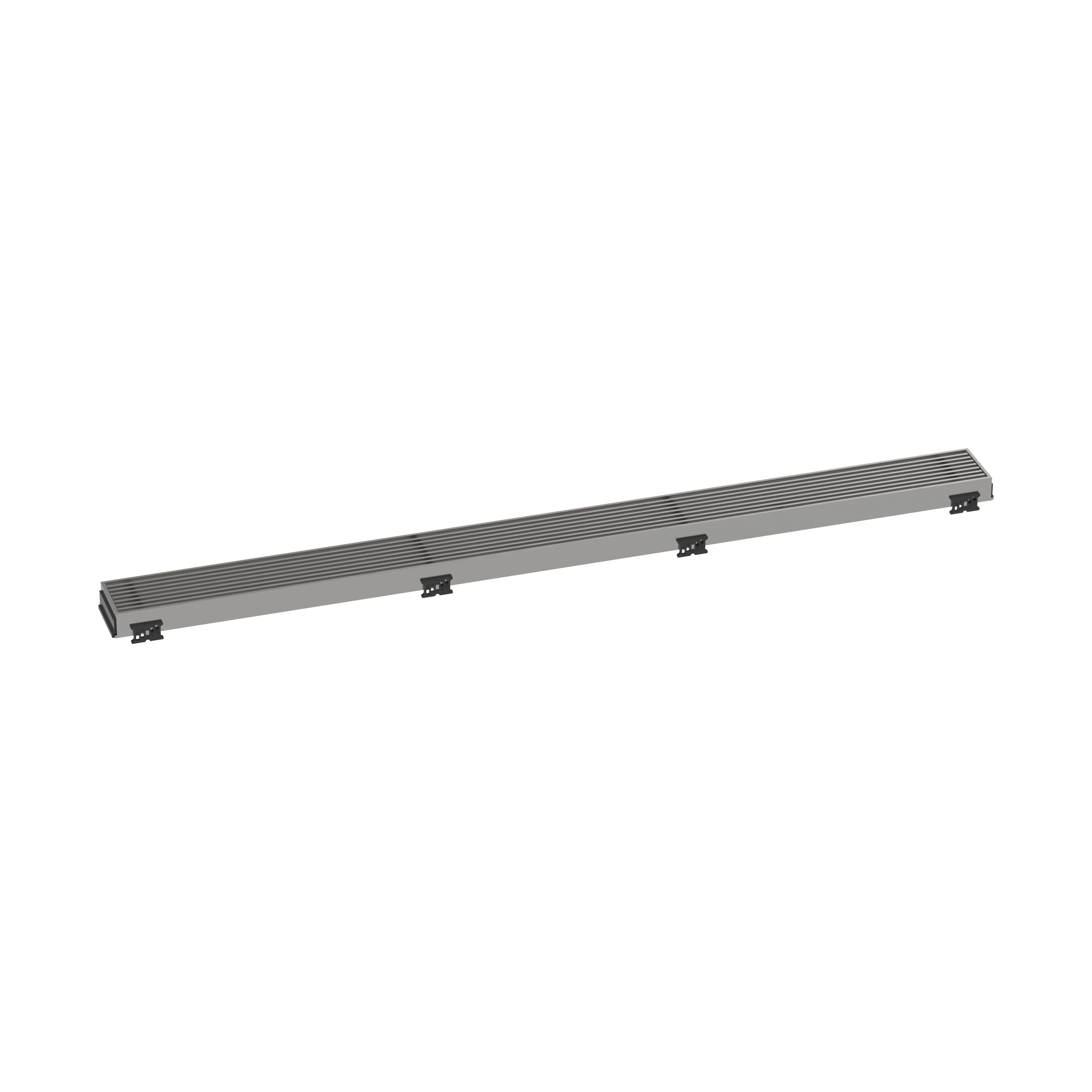 hansgrohe RainDrain Match Boardwalk Trim Boardwalk 35 1/4" with Height Adjustable Frame