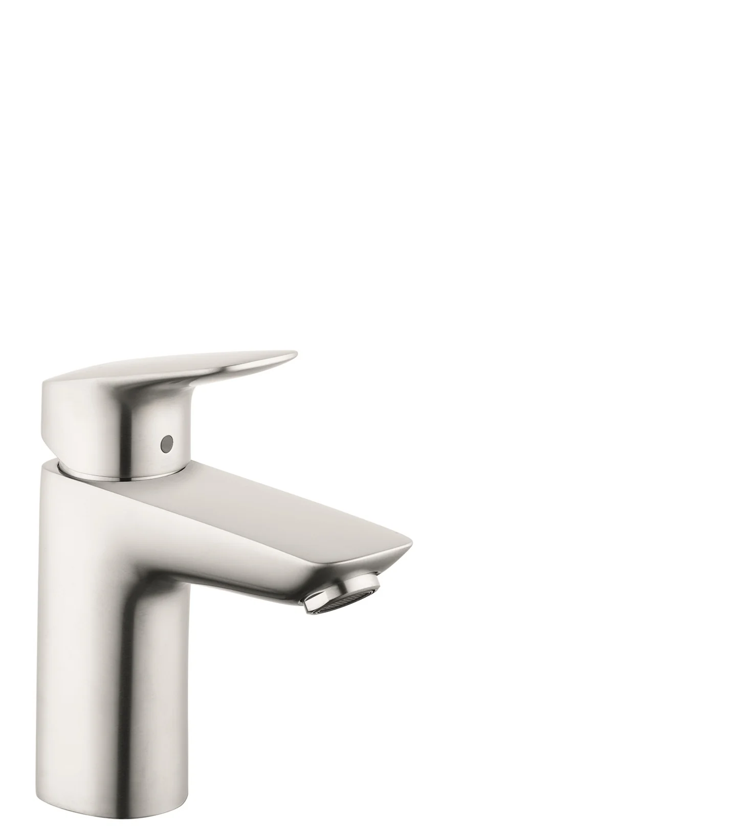 hansgrohe Logis Single-Hole Faucet 100 with Pop-Up Drain, 1.2 GPM - Image 2