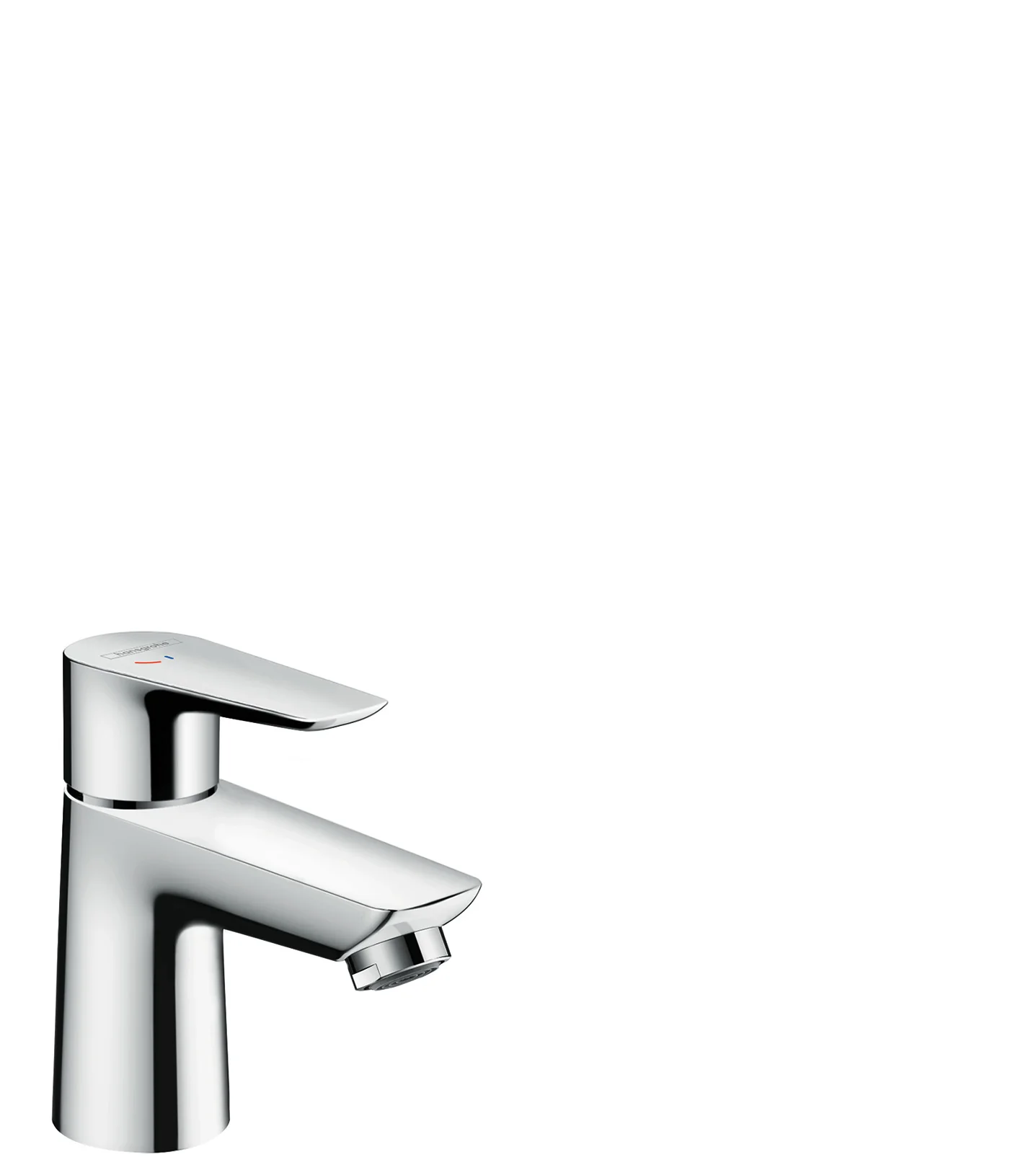 hansgrohe Talis E Single-Hole Faucet 80 with Pop-Up Drain, 1.2 GPM