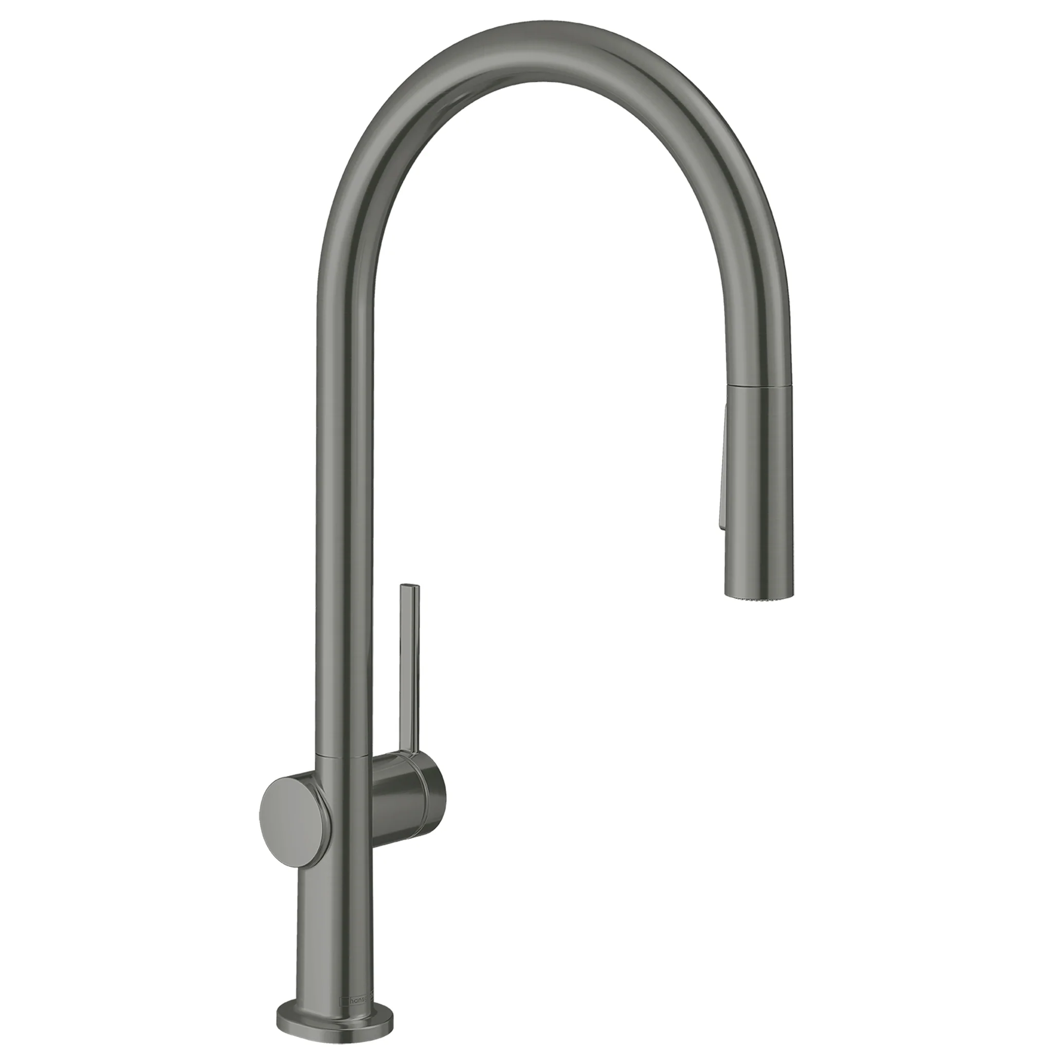 hansgrohe Talis N HighArc Kitchen Faucet, O-Style 2-Spray Pull-Down, 1.75 GPM - Image 3