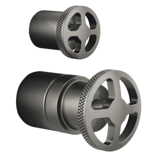 Brizo Litze: Pressure Balance Valve with Integrated Diverter Trim Wheel Handle Kit - Image 6