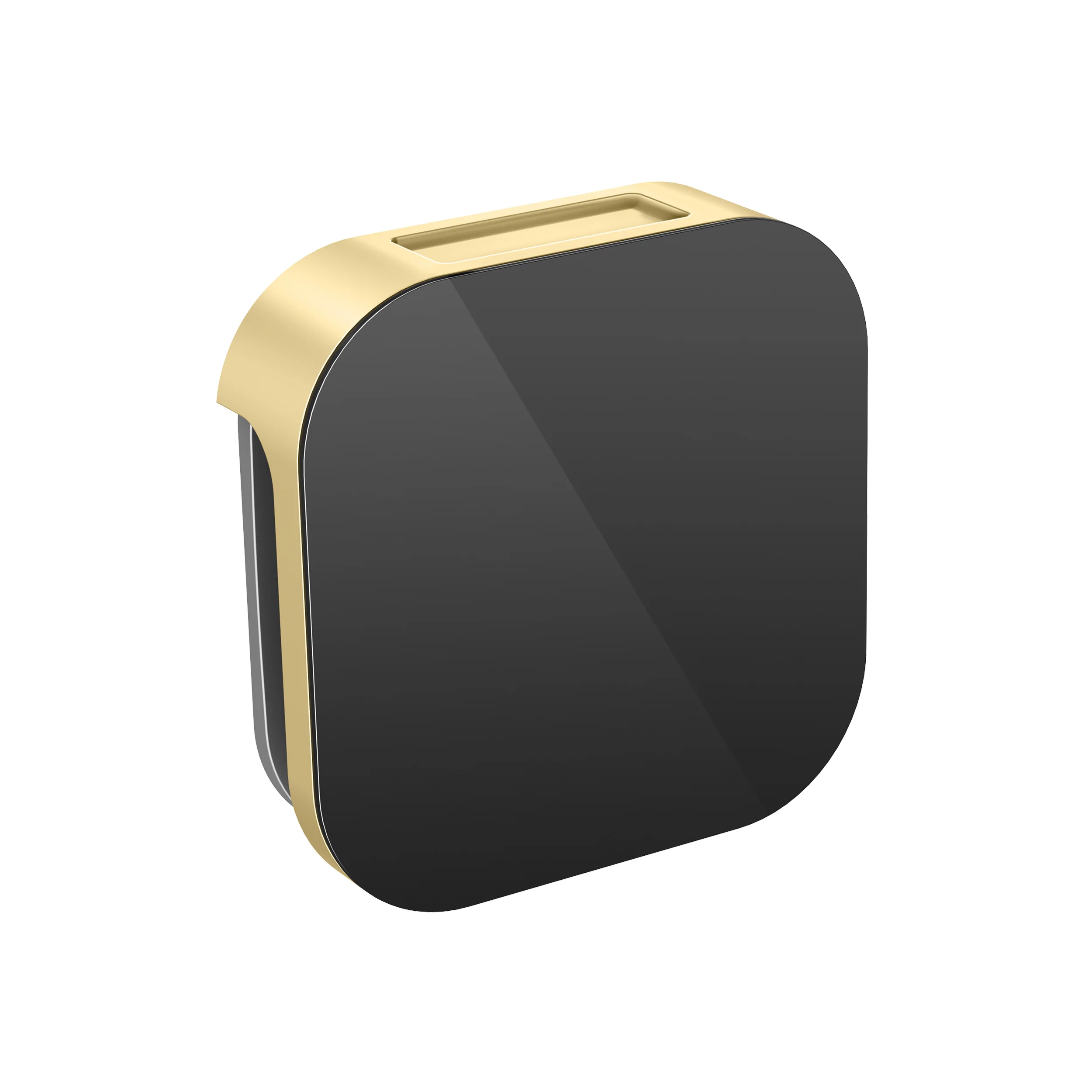 mr. steam 104040SB Aroma Designer Square 3 in. Steam Head in Satin Brass - Image 3