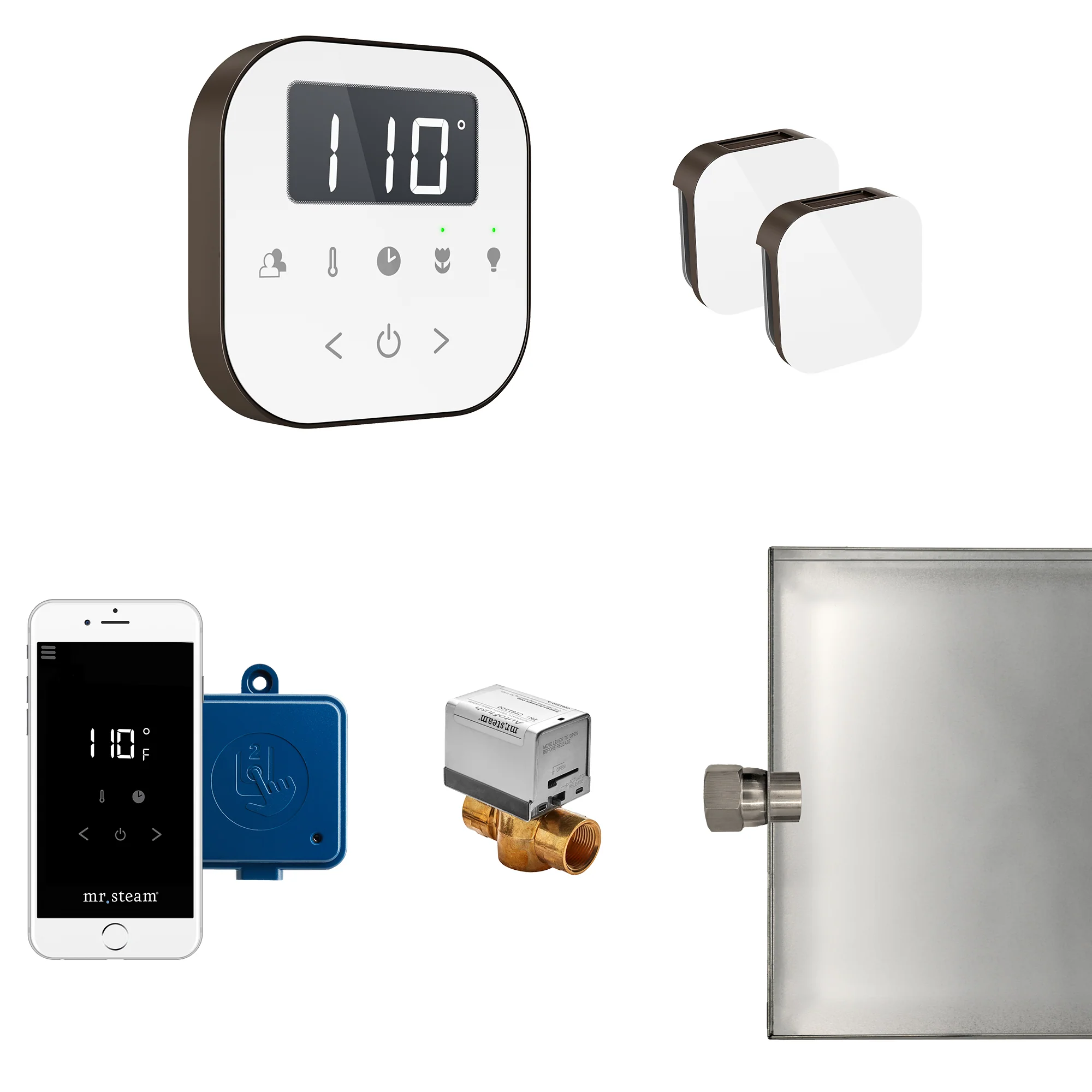 mr. steam ABUTLERXB AirButler® Max Steam Generator Control Kit - Image 4