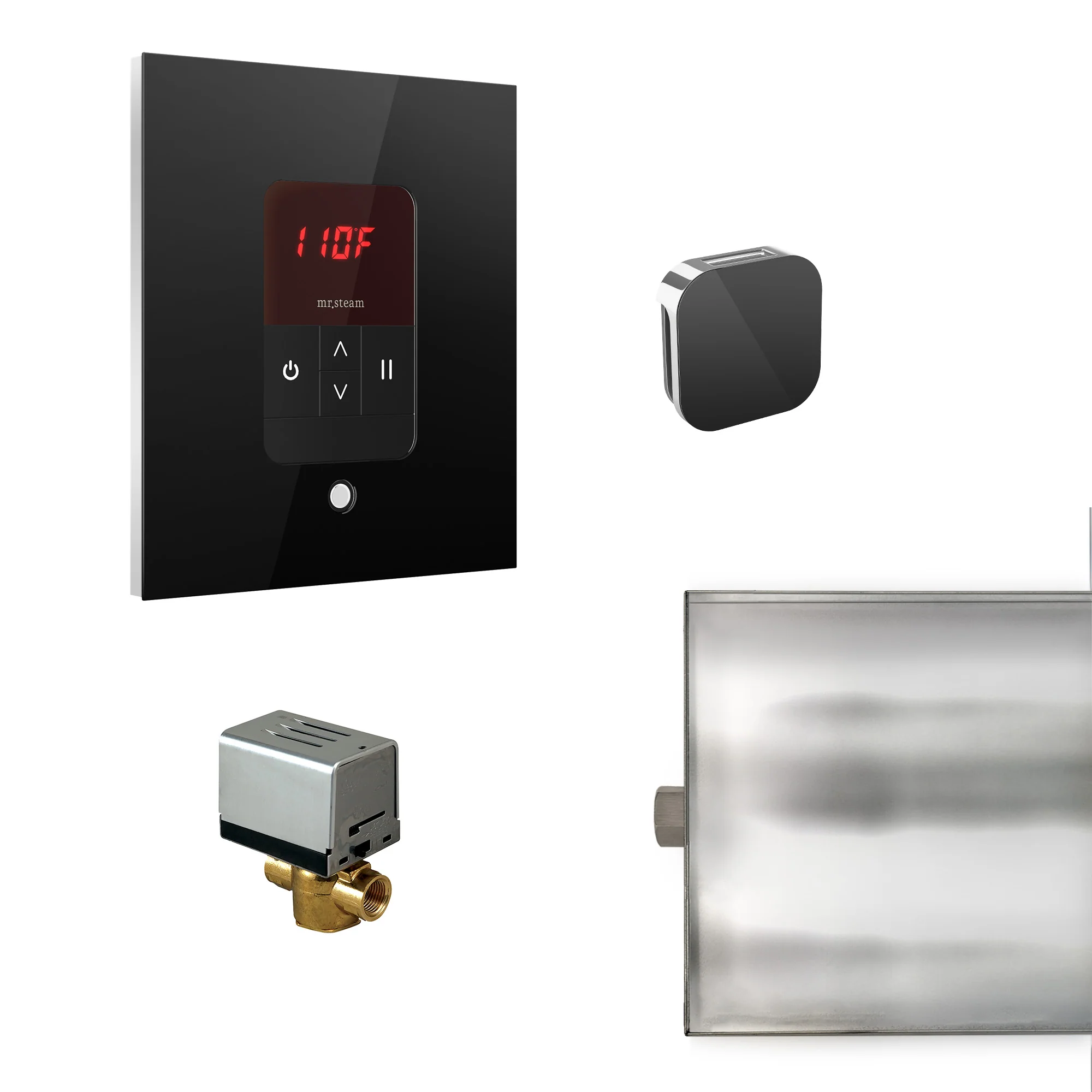 Mr. Steam BBUTLERSBK Basic Butler® Square in Black