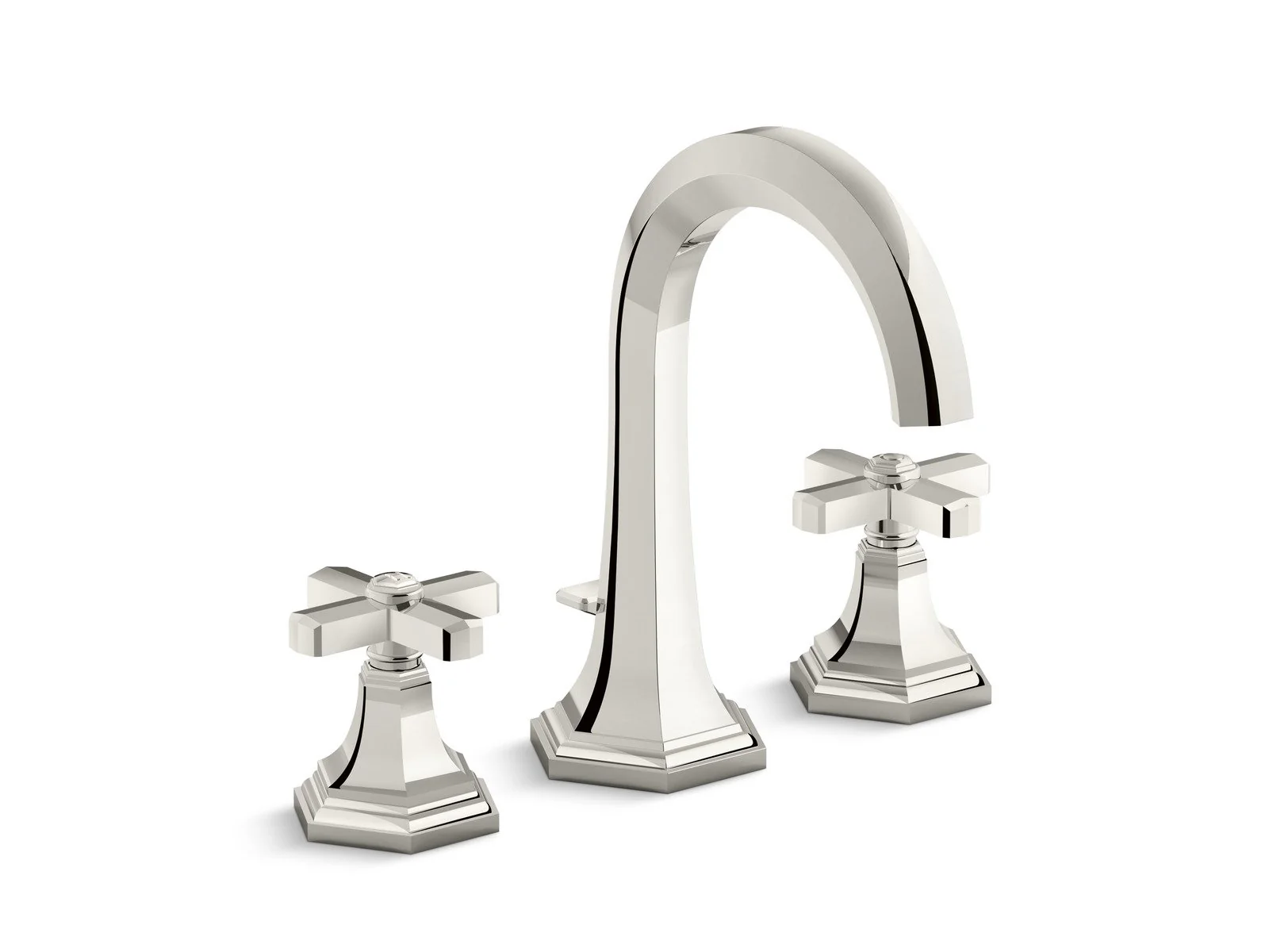 Kallista P22732-00-CP For Town Sink Faucet, Tall Spout, Cross Handle - Image 2