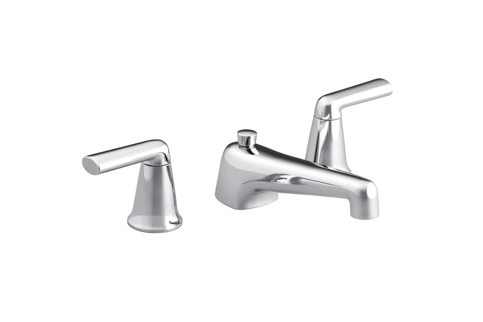 Kallista P23202-LV-CP Counterpoint by Barbara Barry Sink Faucet, Lever Handles - Image 2