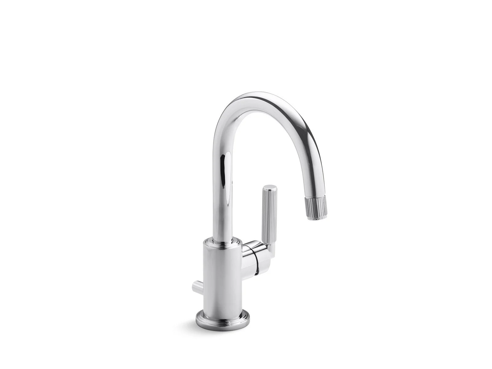 Kallista P24300-00-LB Vir Stil by Laura Kirar Single-Control Sink Faucet, 10" Spout Height