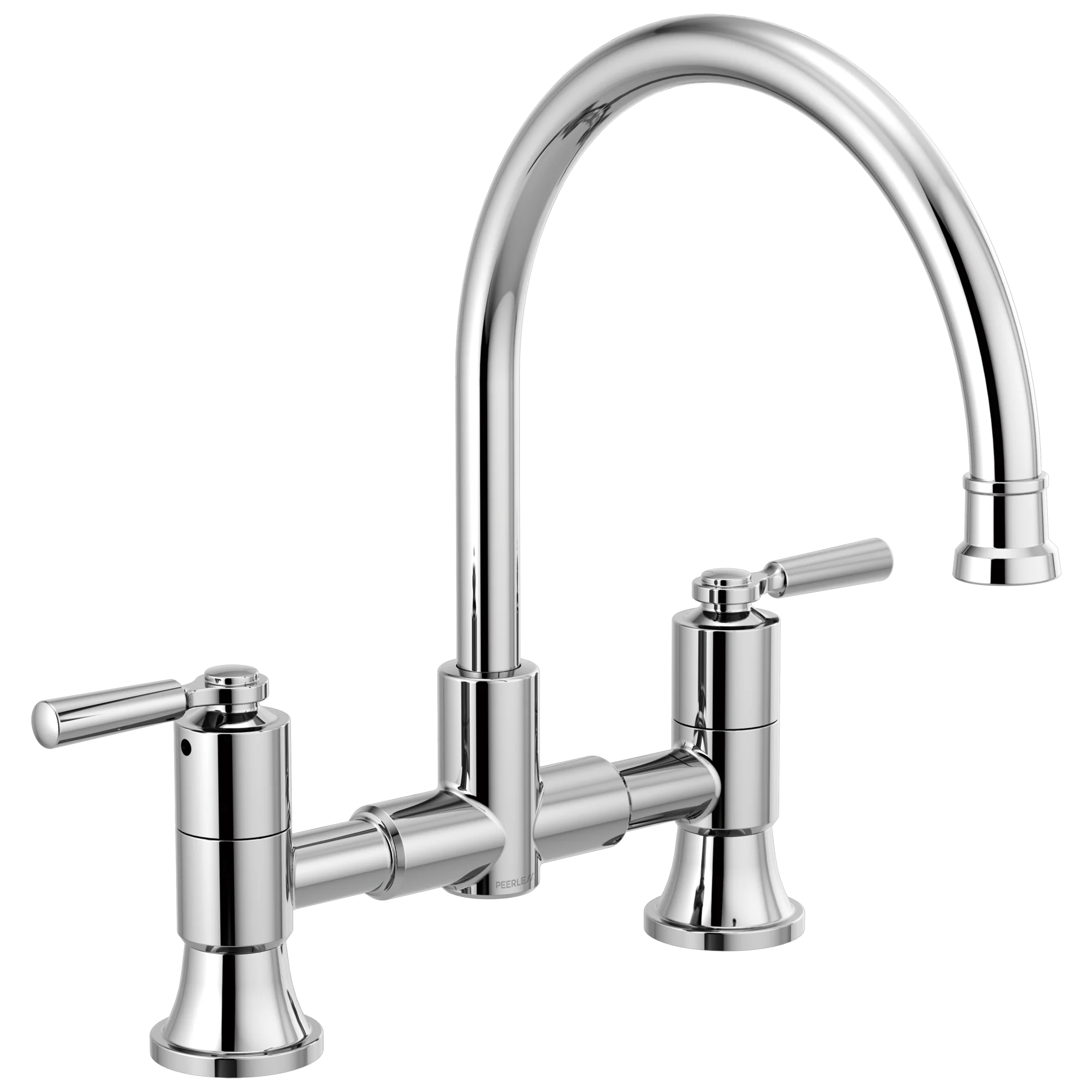 Delta P2923LF Westchester Two Handle Bridge Kitchen Faucet