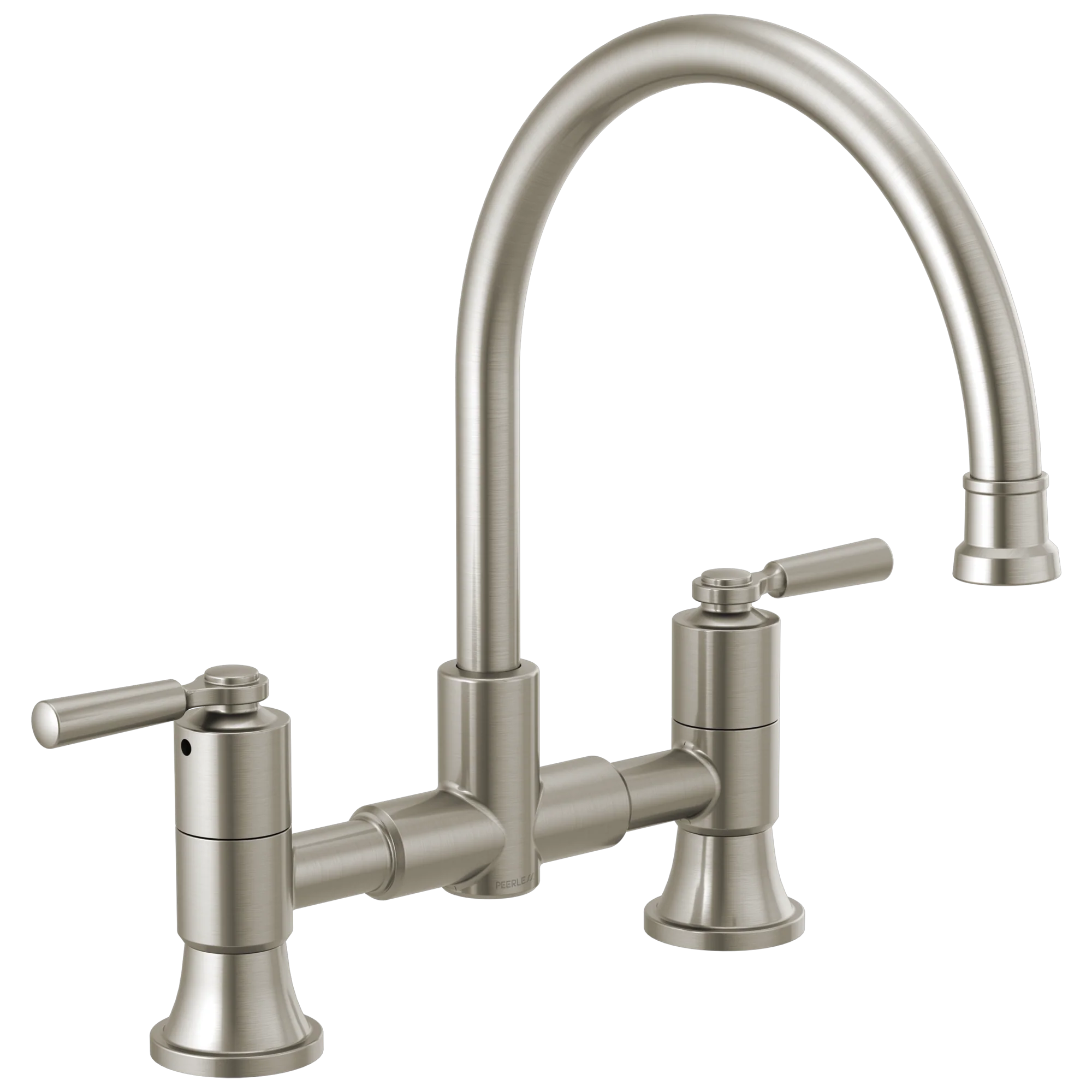 Delta P2923LF Westchester Two Handle Bridge Kitchen Faucet - Image 2