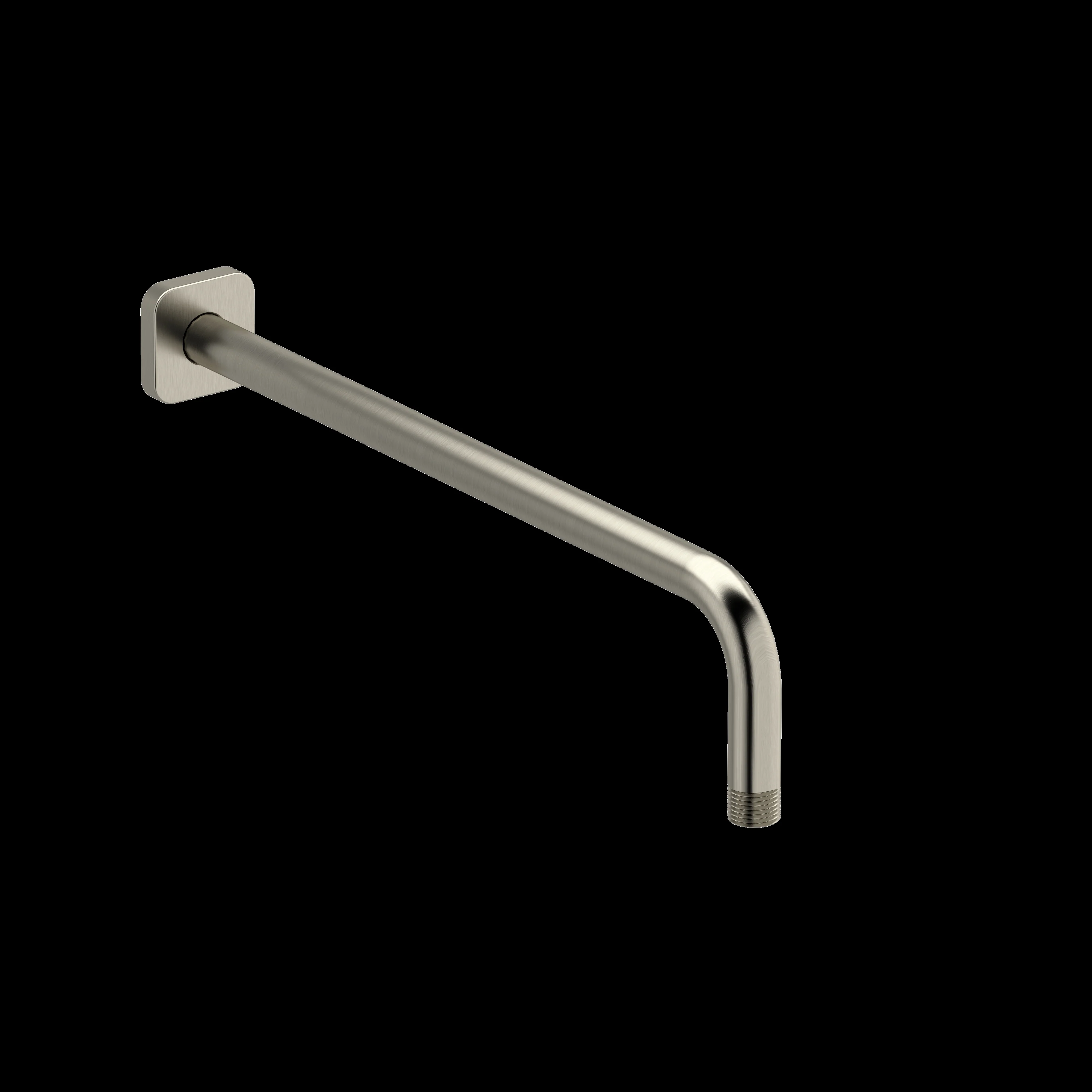 Riobel 574 16" Reach Wall Mount Shower Arm With Square Escutcheon - Image 2