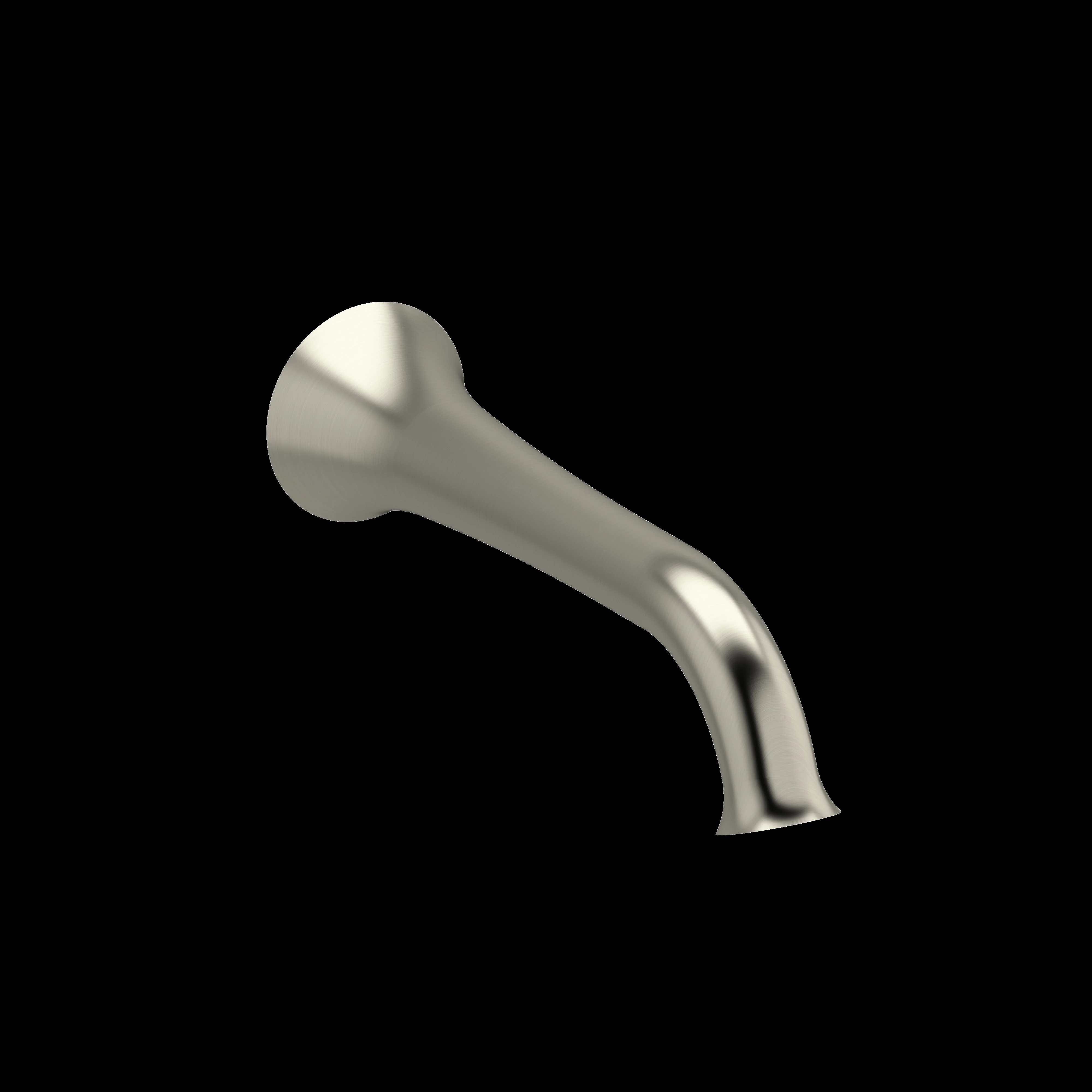 Riobel ED80 Edge Wall Mount Tub Spout