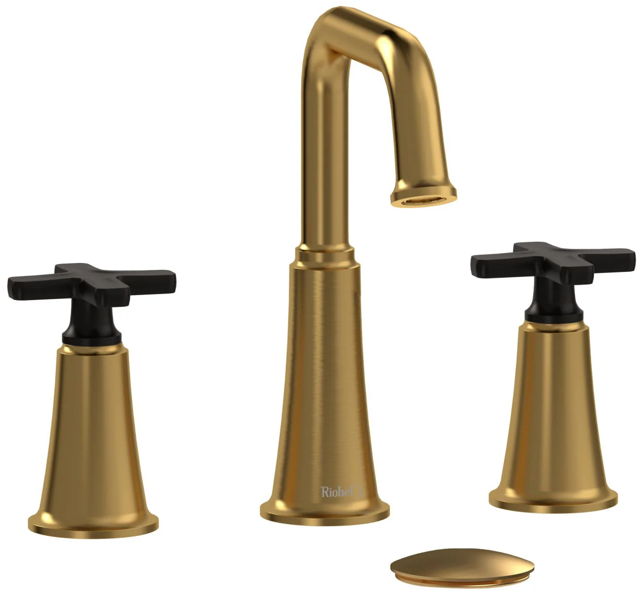 Riobel MMSQ08 Momenti Widespread Lavatory Faucet with U-Spout - Image 36