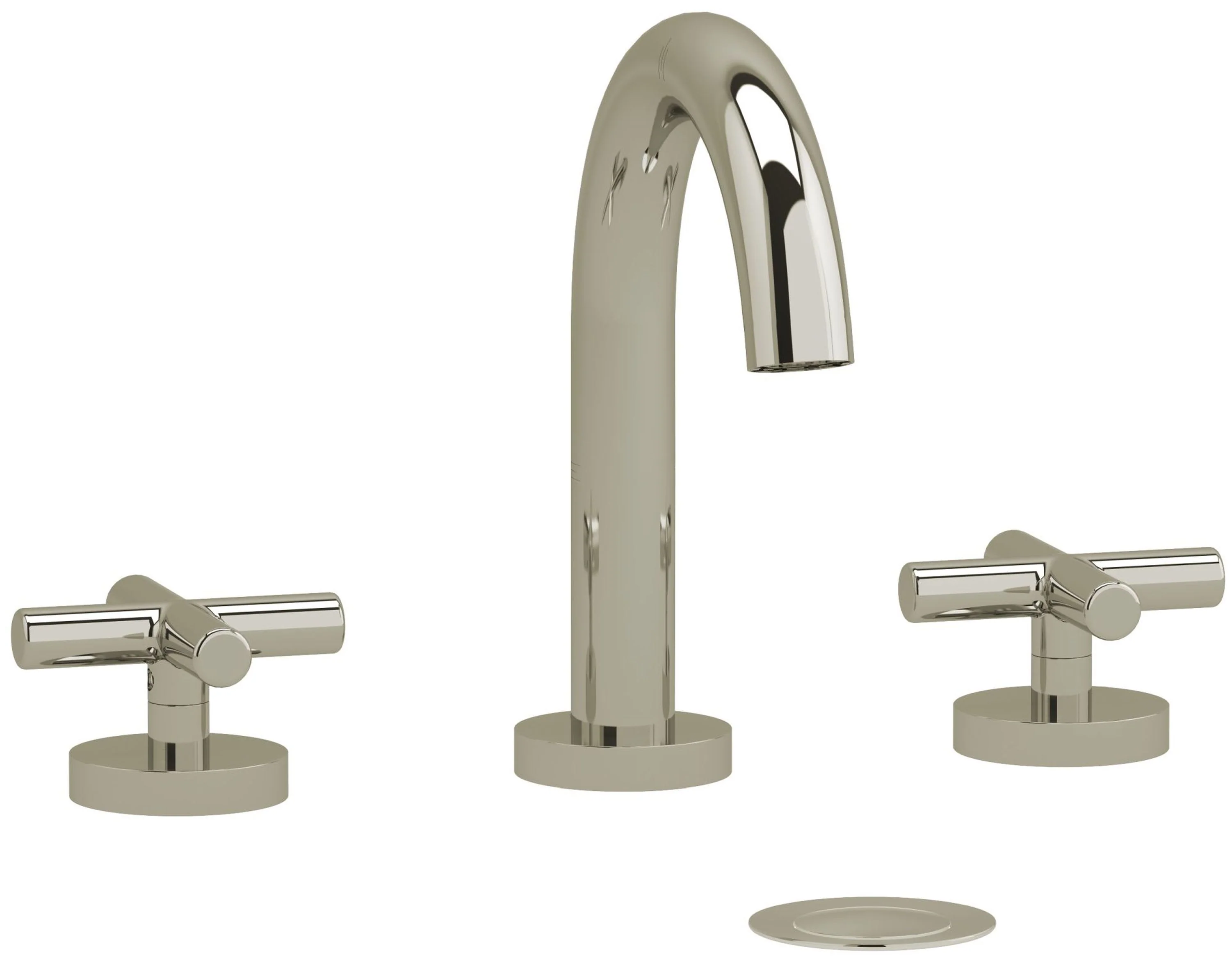 Riobel RU08 Riu Widespread Lavatory Faucet with C-Spout - Image 3