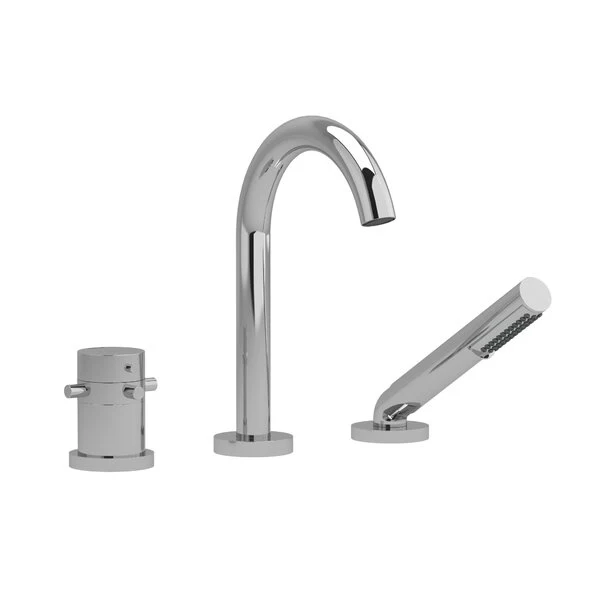 Riobel RU19 Riu 3-Hole Deck Mount Tub Filler - Image 2