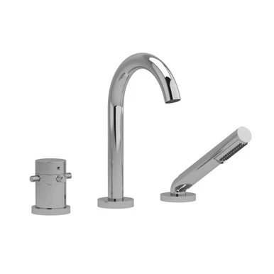 Riobel RU19 Riu 3-Hole Deck Mount Tub Filler - Image 7