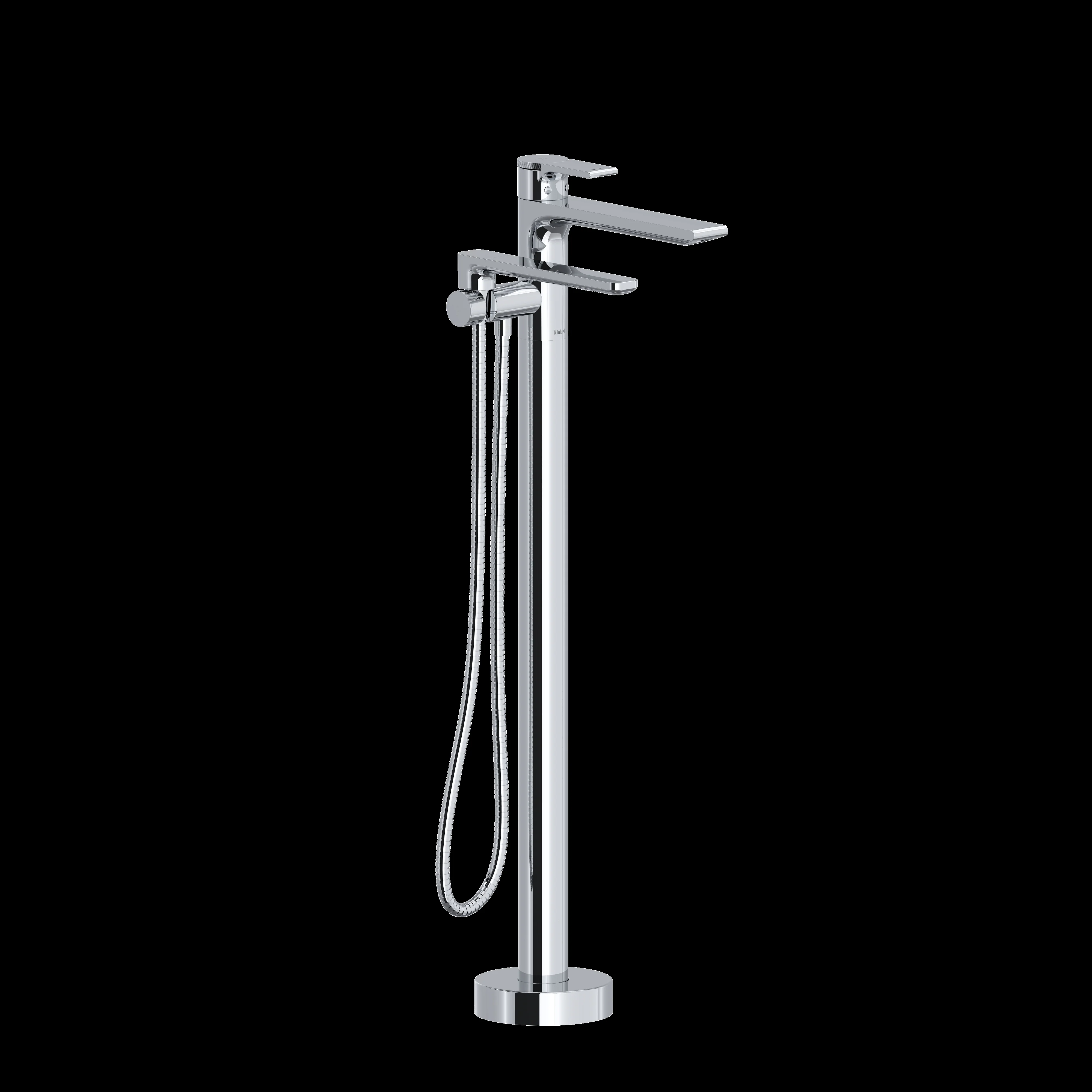 Riobel TFR39 Fresk Single Hole Floor Mount Tub Filler Trim - Image 2