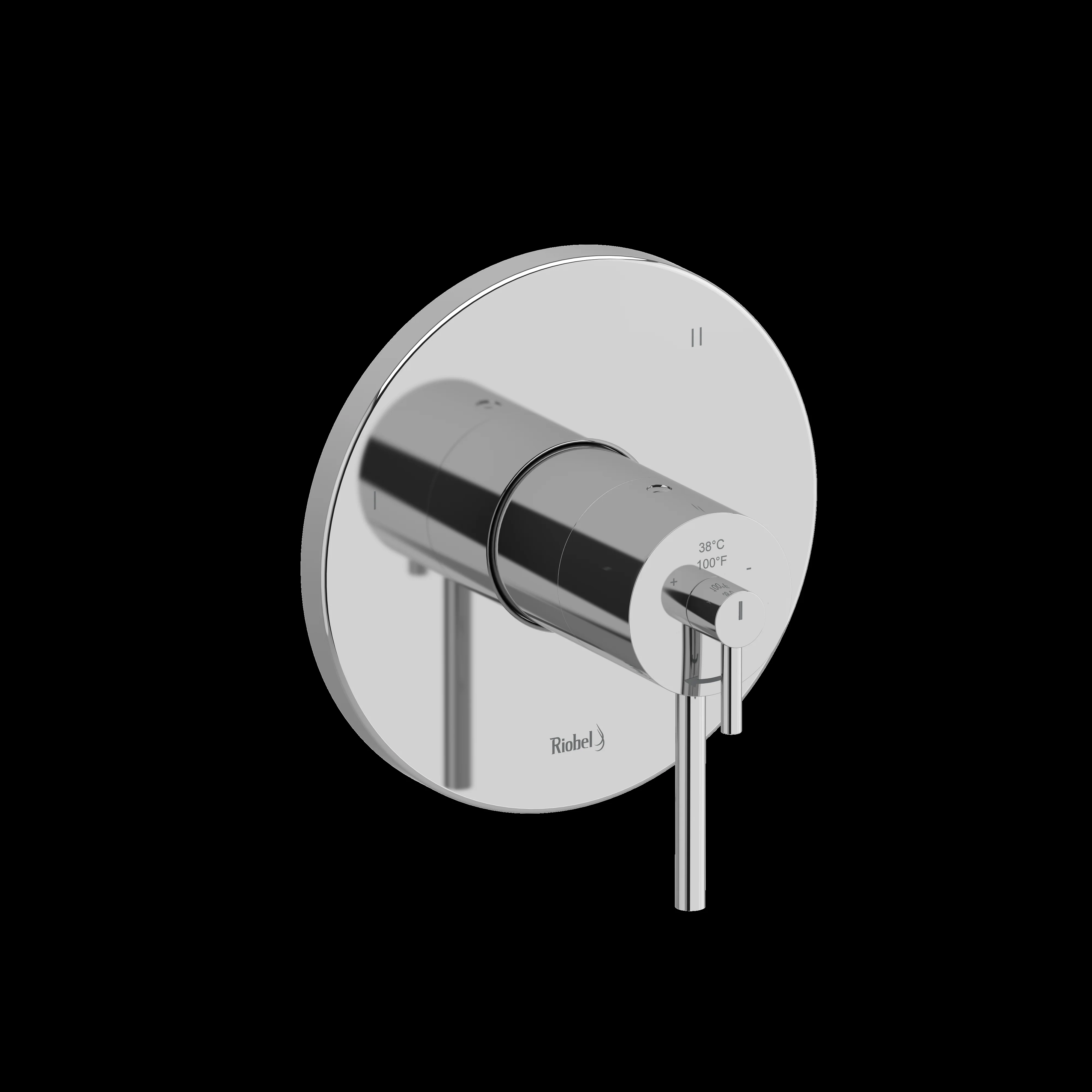 Riobel TGS45 GS 1/2" Therm & Pressure Balance Trim with 5 Functions - Image 2