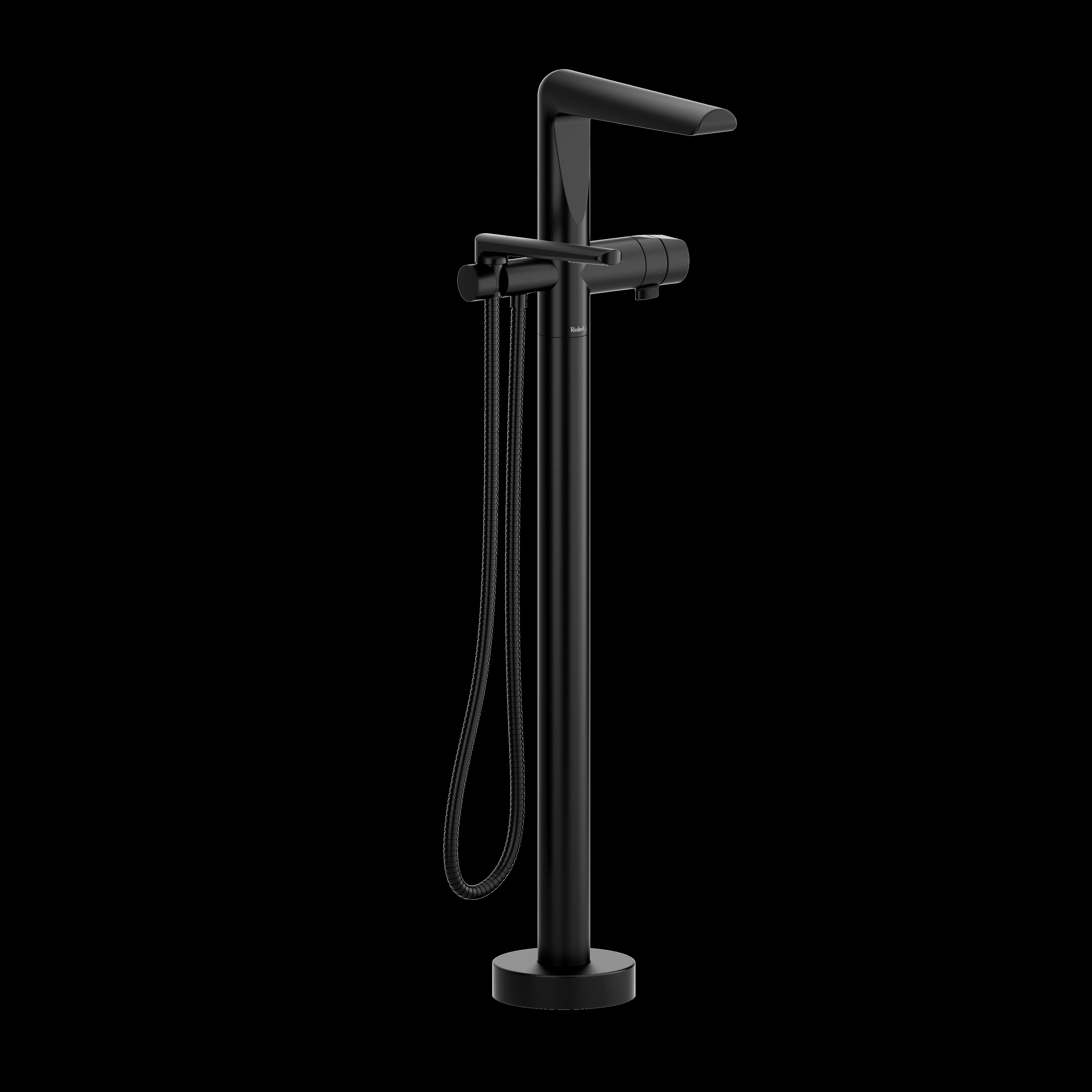 Riobel TPB39 Parabola Single Hole Floor Mount Tub Filler Trim - Image 2