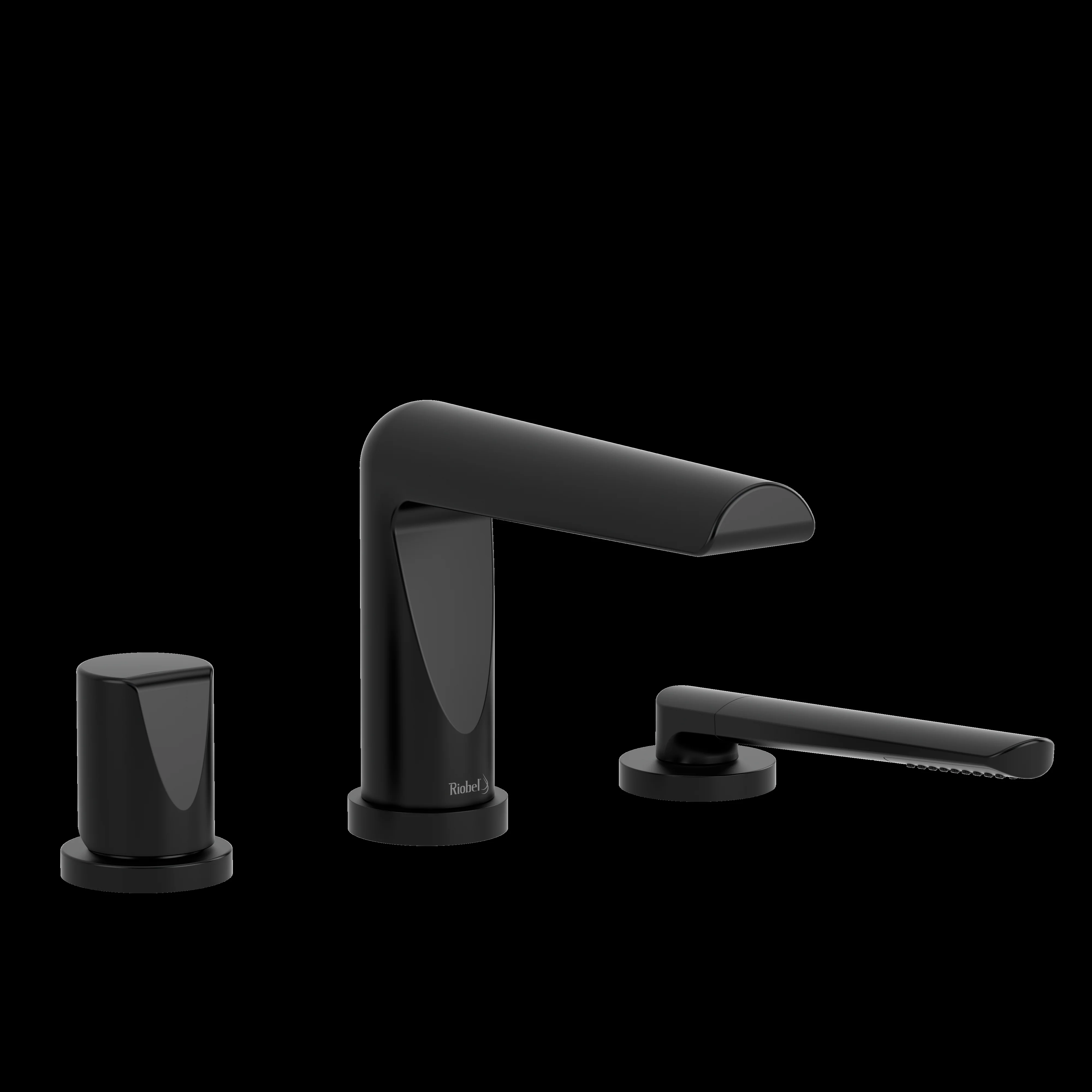 Riobel TPB66 Parabola 3-Hole Deck Mount Tub Filler Trim - Image 2
