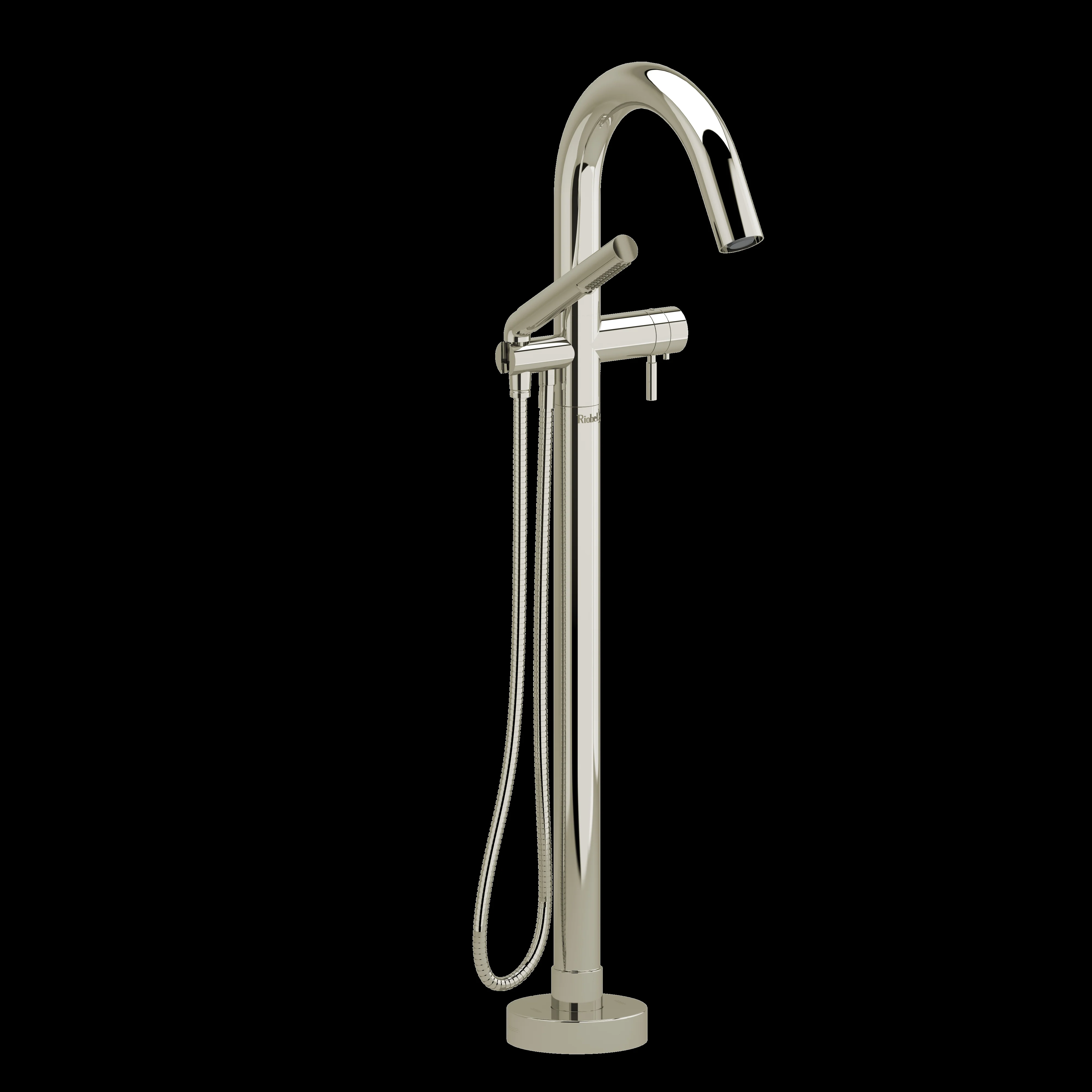 Riobel TRU39 Riu Single Hole Floor Mount Tub Filler Trim - Image 10