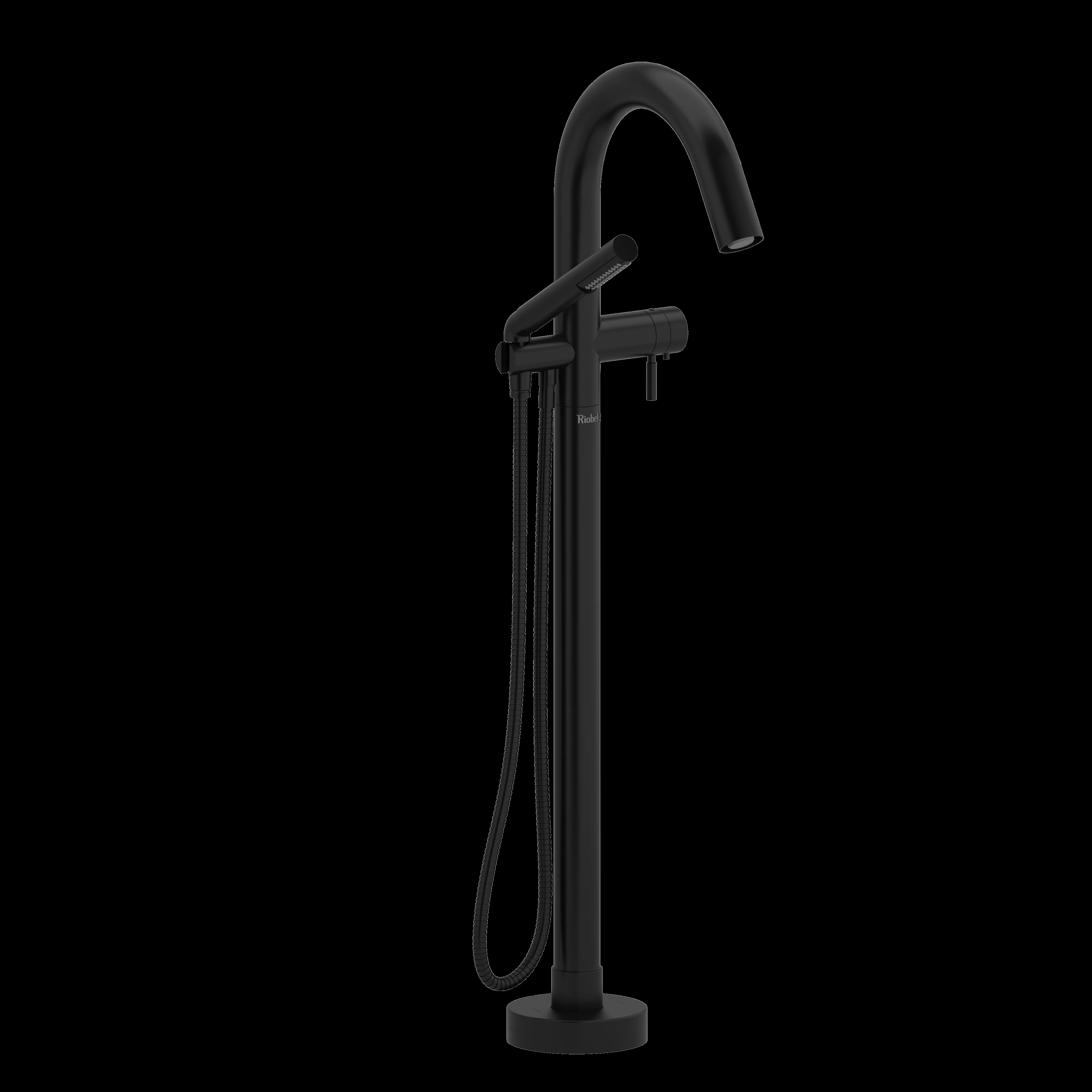 Riobel TRU39 Riu Single Hole Floor Mount Tub Filler Trim - Image 2