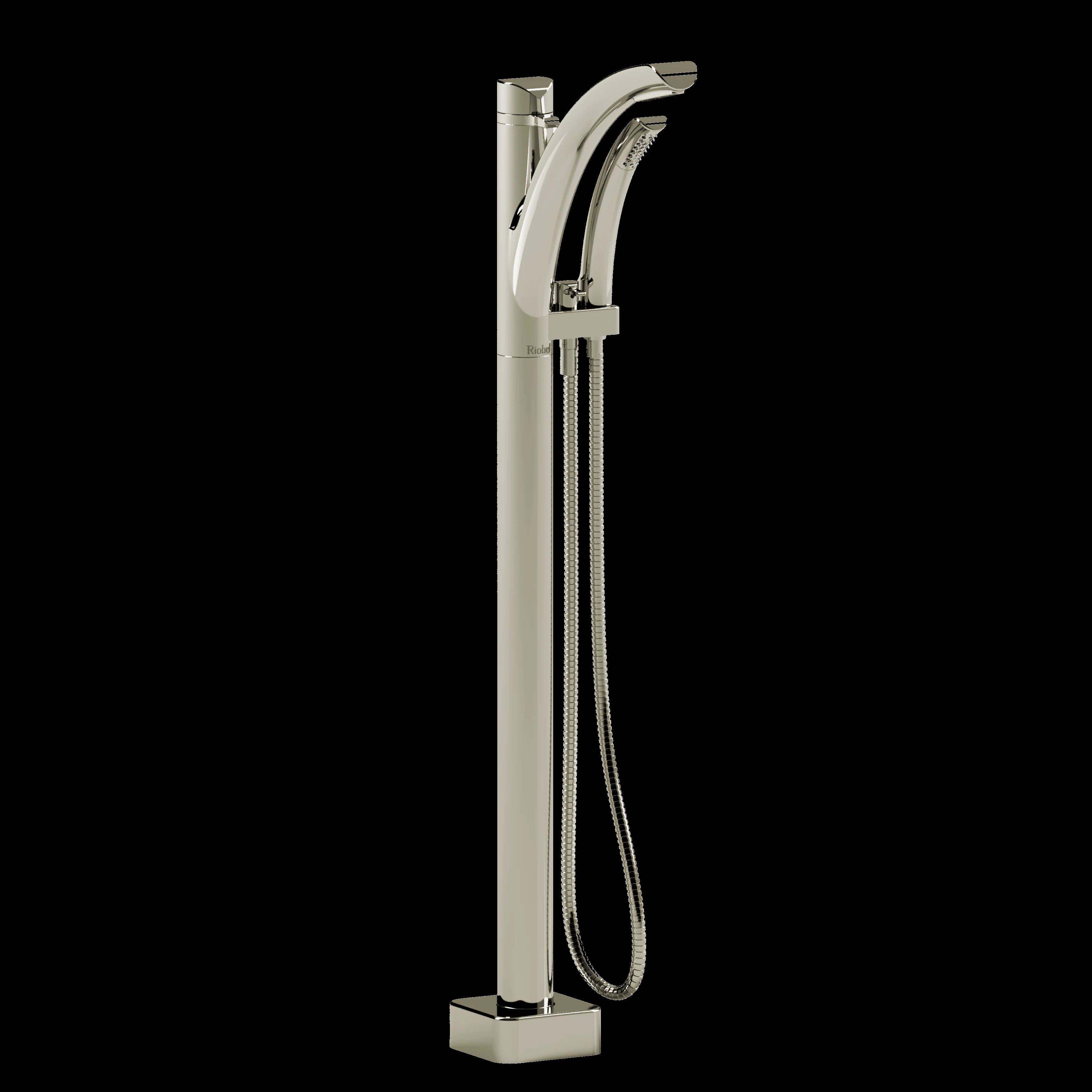 Riobel TSA37 Salomé Single Hole Floor Mount Tub Filler Trim - Image 2