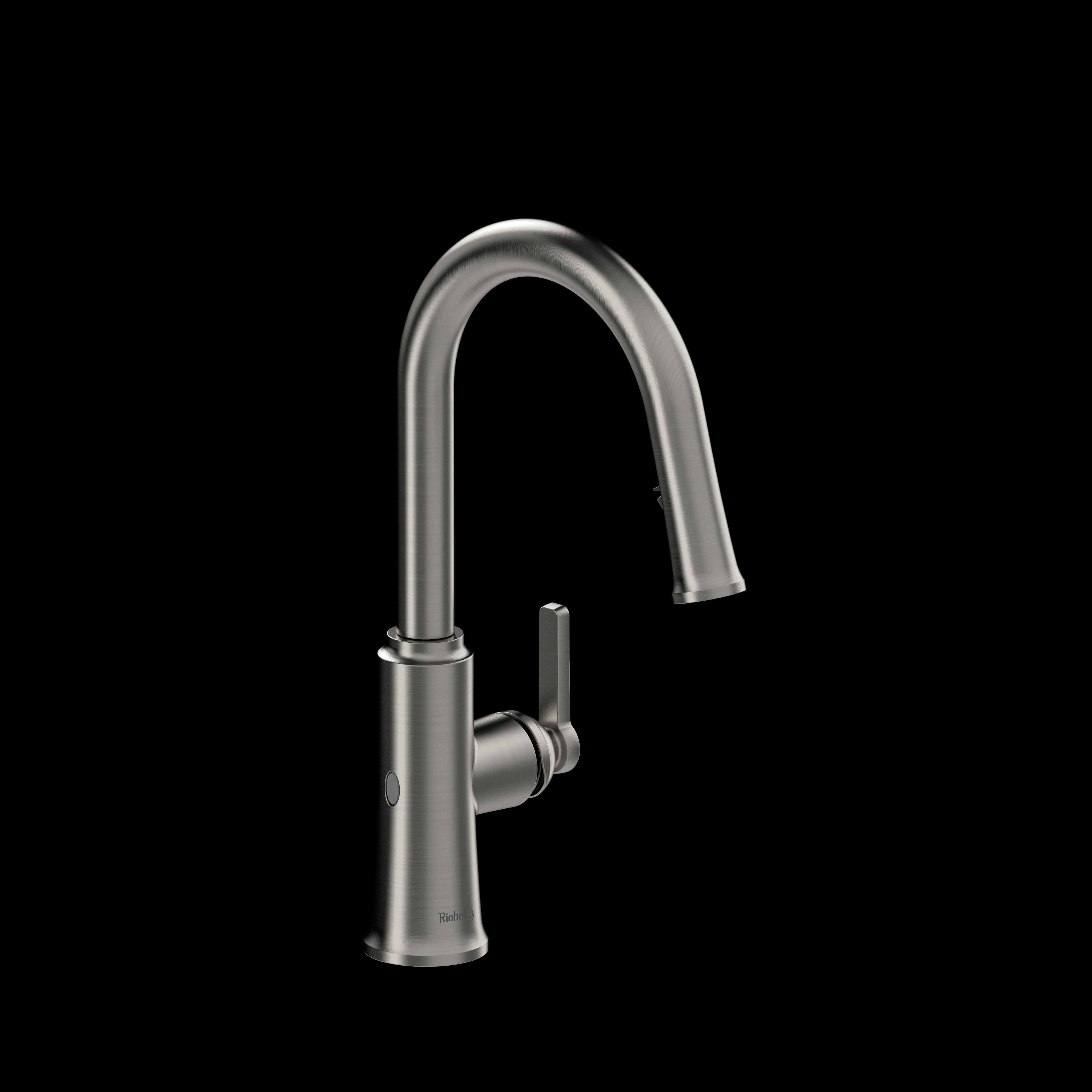 Riobel TTRD111 Trattoria Pull-Down Touchless Kitchen Faucet with C-Spout - Image 4