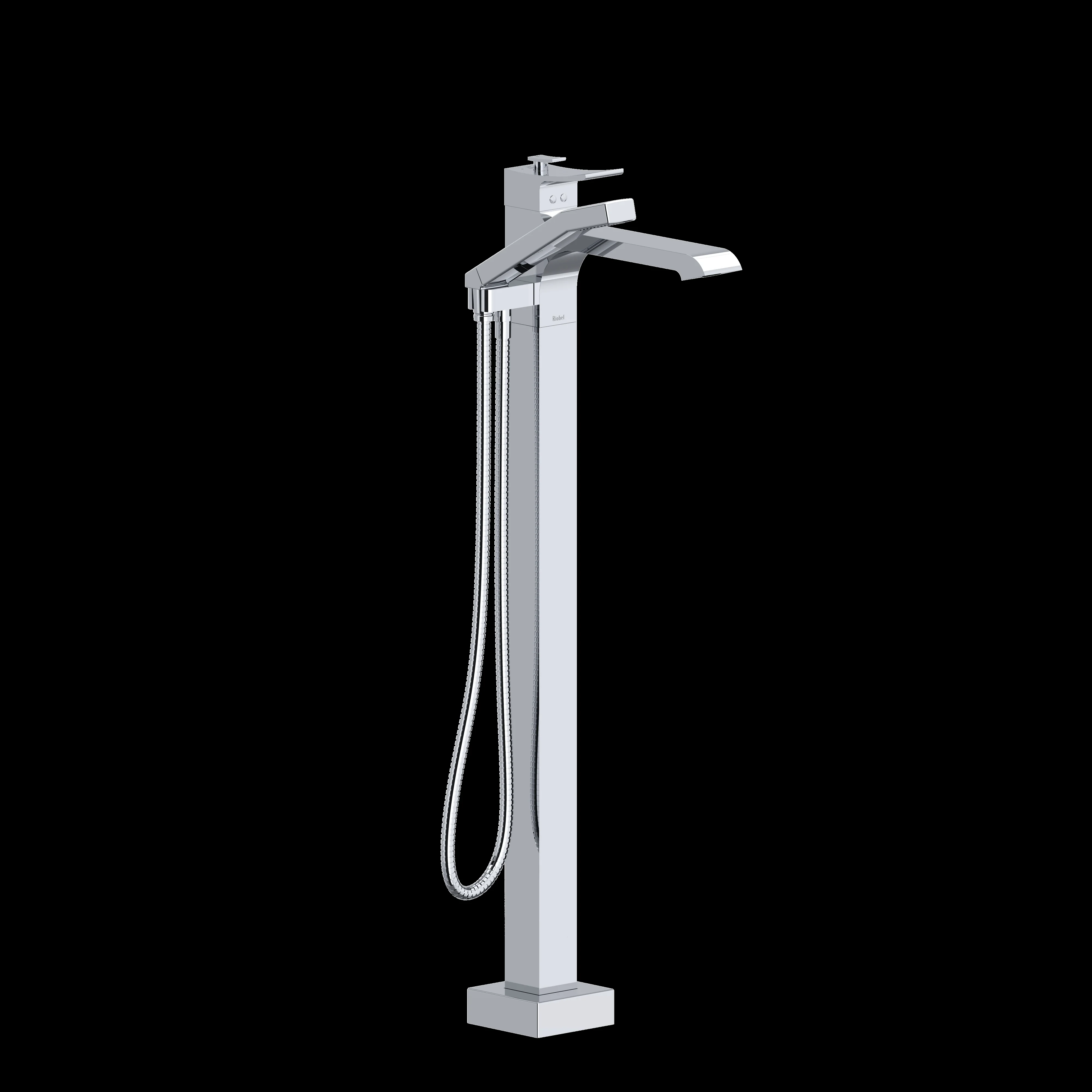 Riobel TZO39 Zendo Single Hole Floor Mount Tub Filler Trim - Image 2