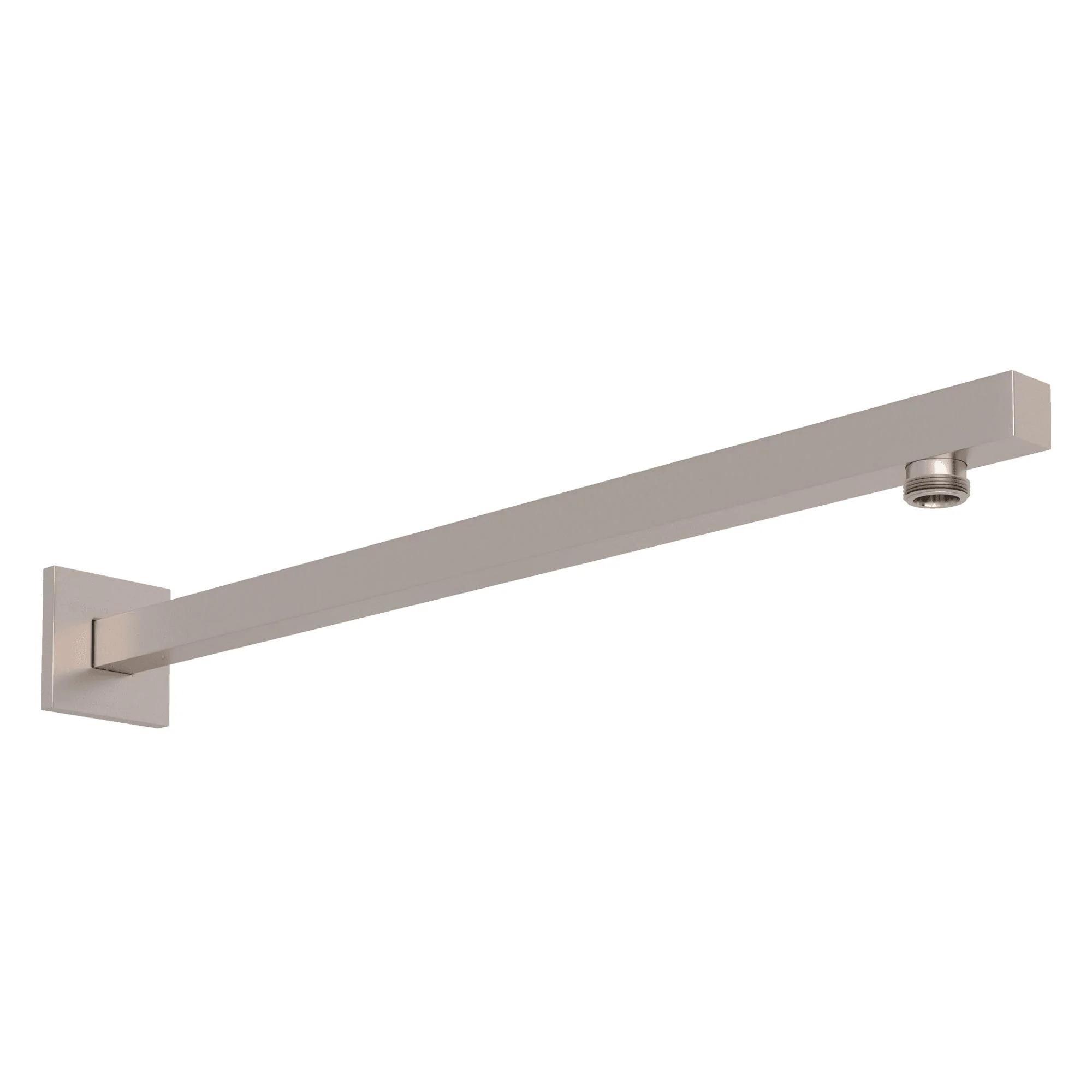 ROHL 1410/16 17" Reach Wall Mount Shower Arm With Square Escutcheon - Image 3