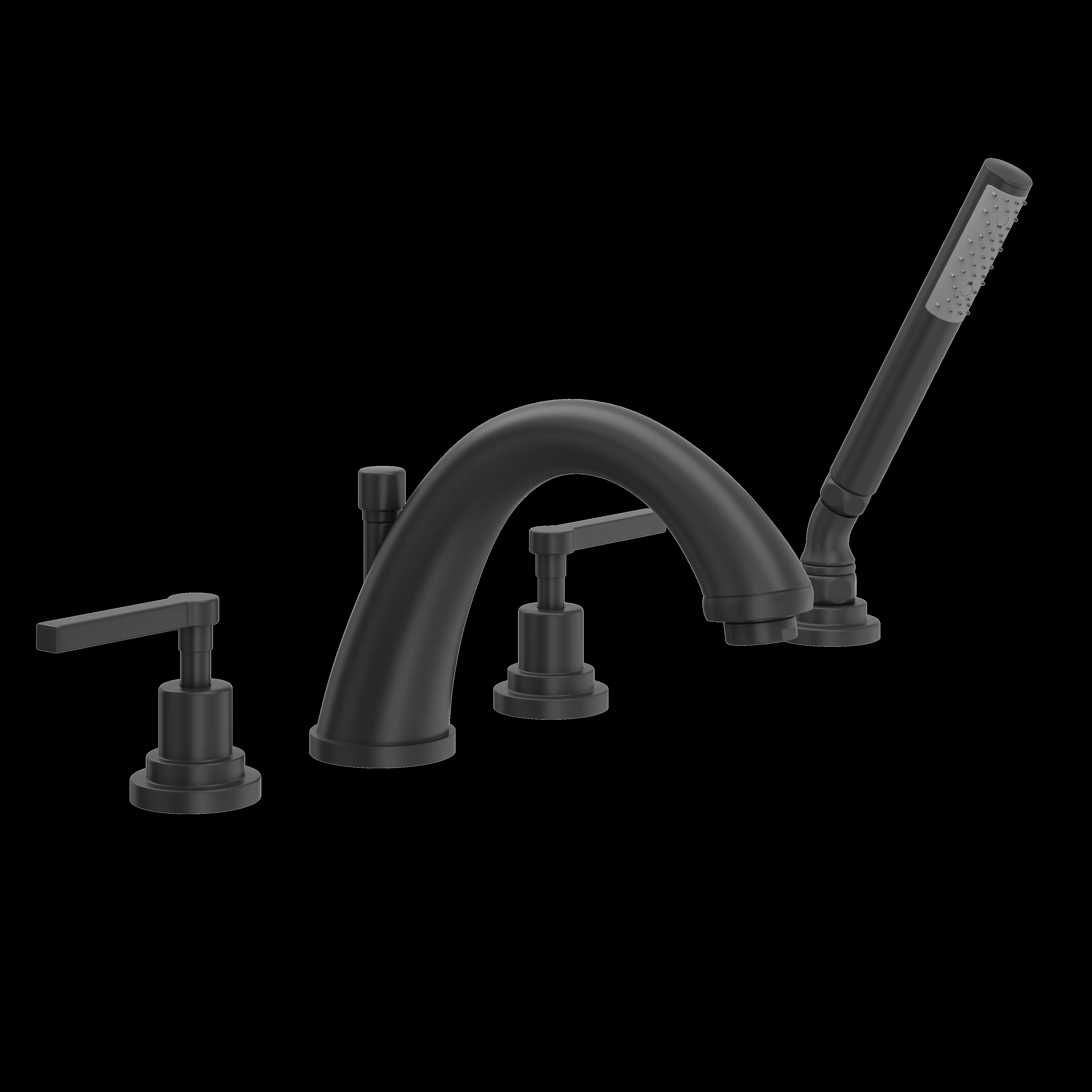 ROHL A1264 Lombardia® 4-Hole Deck Mount Tub Filler - Image 2