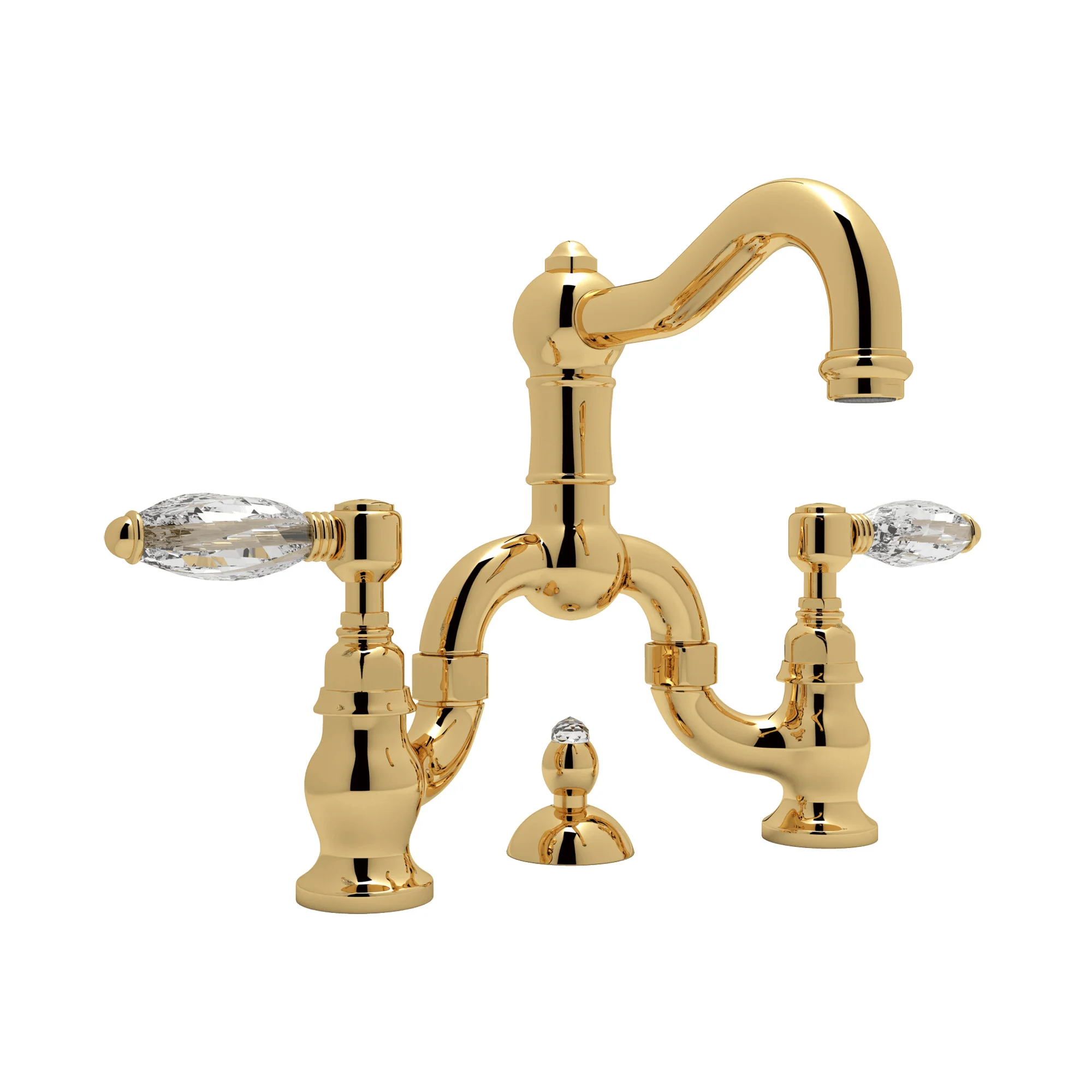 ROHL A1419 Acqui® Bridge Lavatory Faucet - Image 2