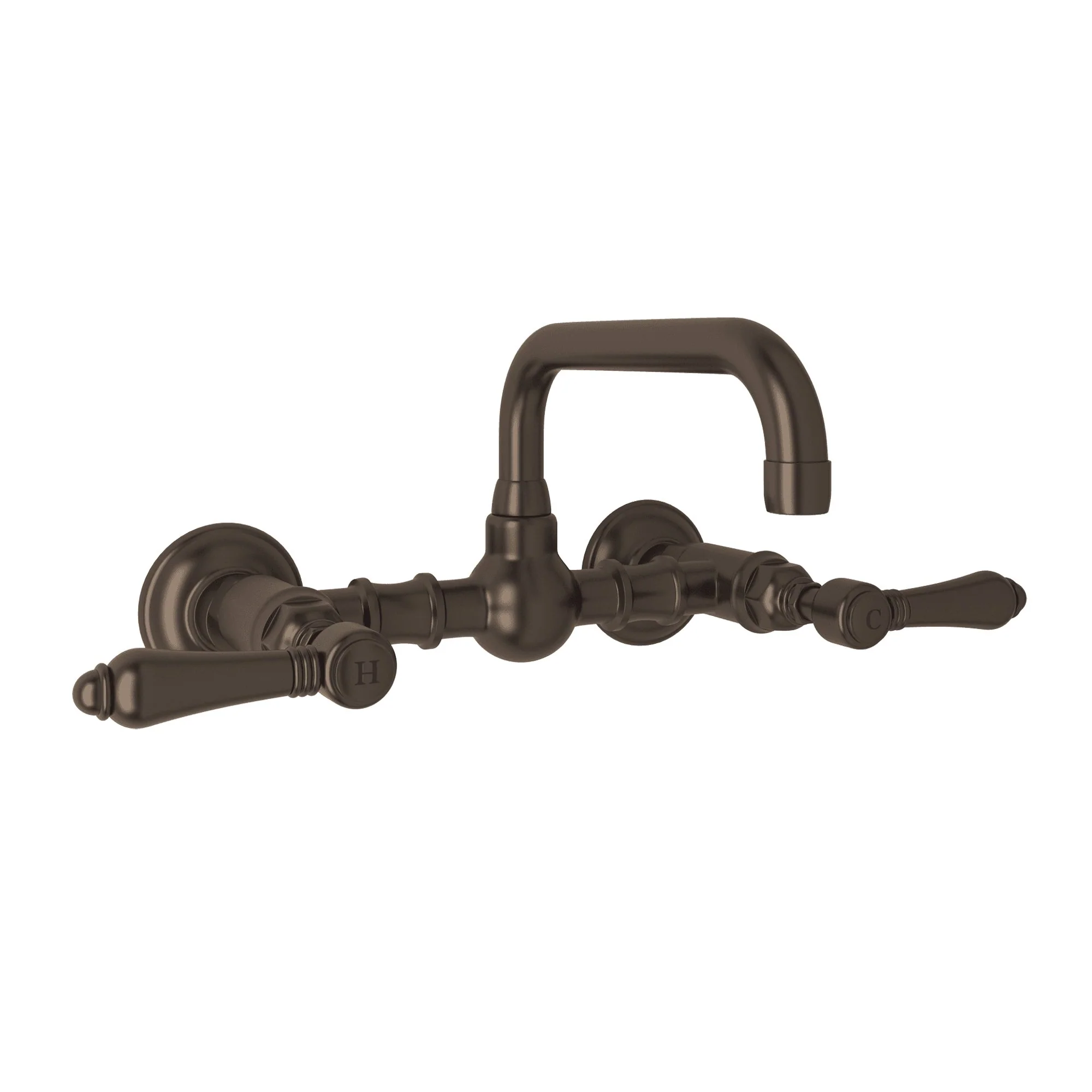 ROHL A1423 Acqui® Wall Mount Bridge Lavatory Faucet With U-Spout - Image 10