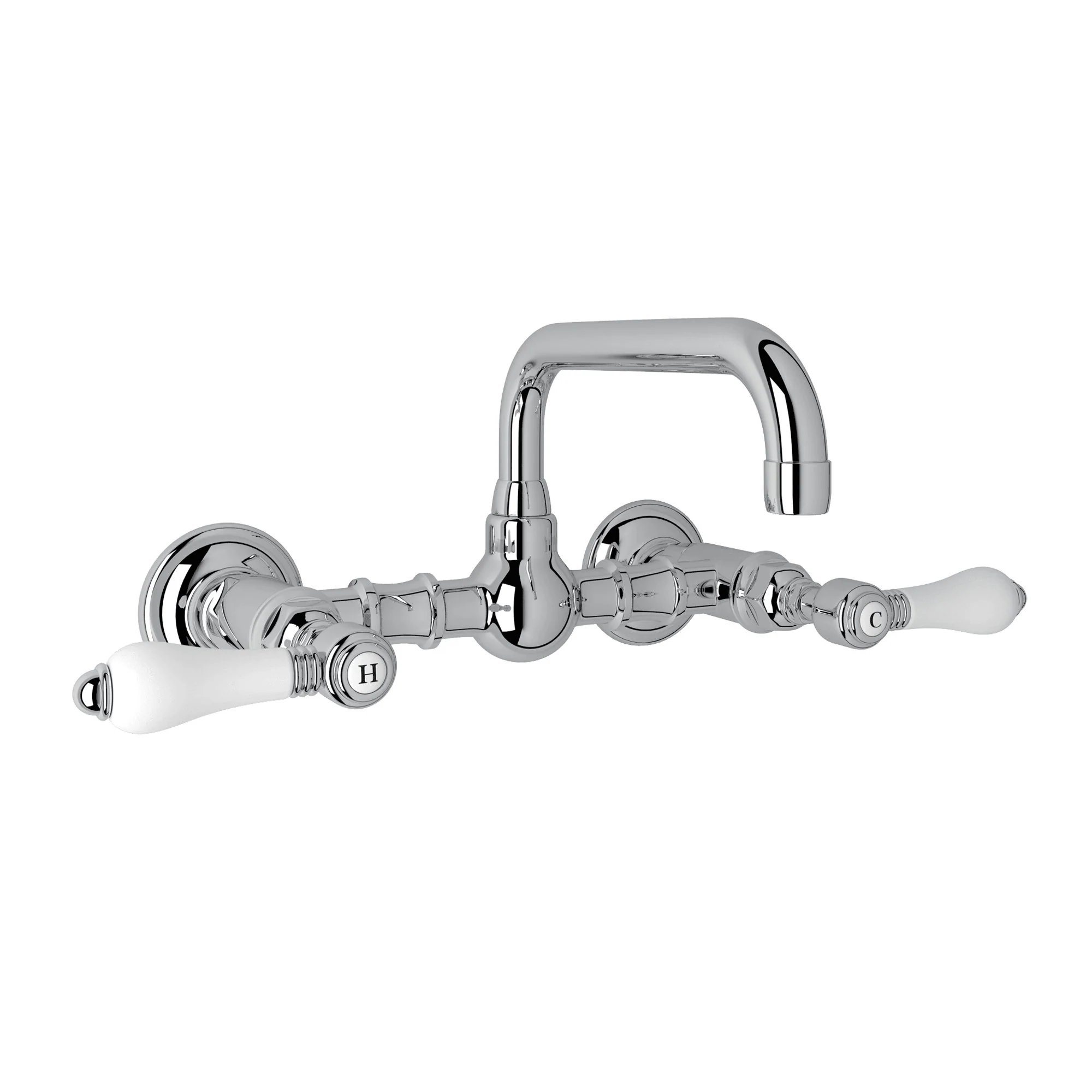ROHL A1423 Acqui® Wall Mount Bridge Lavatory Faucet With U-Spout - Image 11