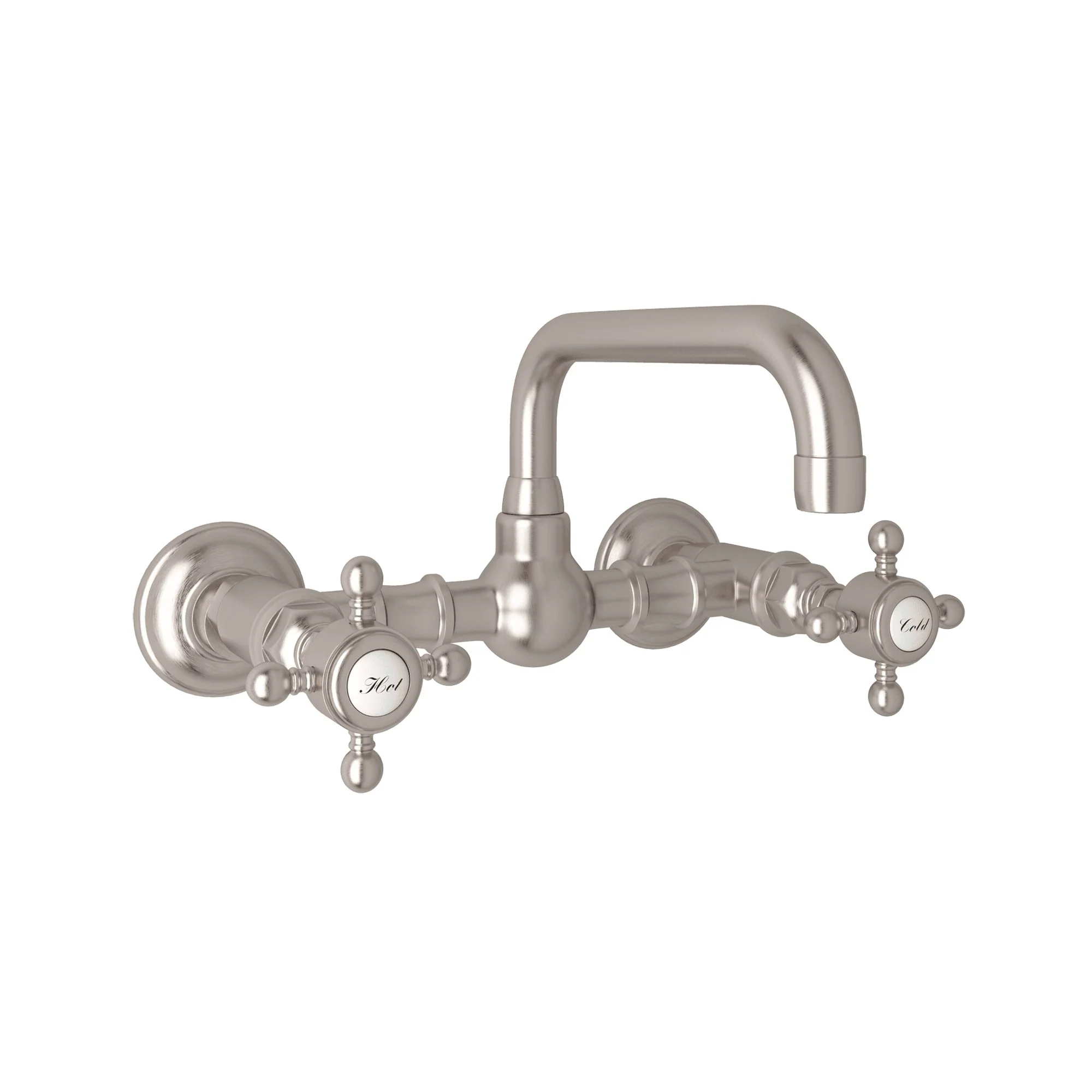 ROHL A1423 Acqui® Wall Mount Bridge Lavatory Faucet With U-Spout - Image 19
