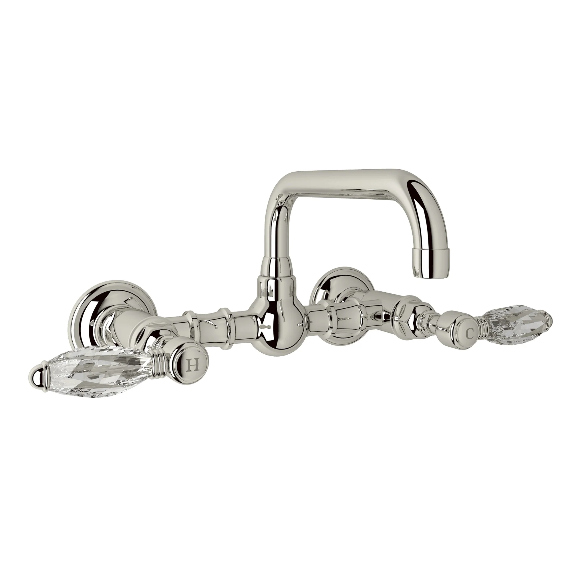 ROHL A1423 Acqui® Wall Mount Bridge Lavatory Faucet With U-Spout - Image 3