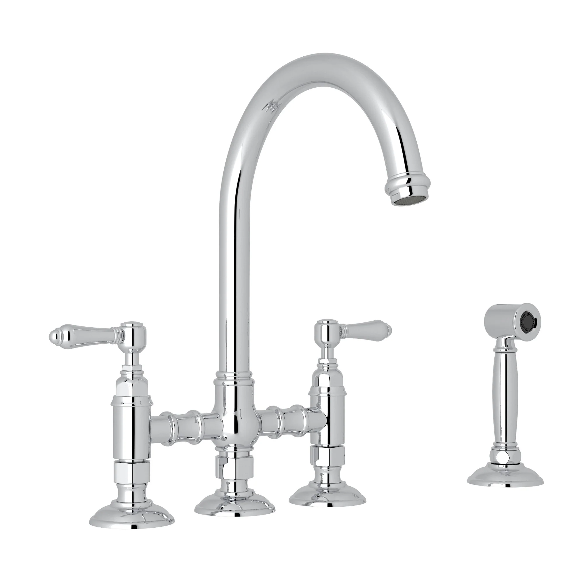 ROHL A1461WS San Julio® Bridge Kitchen Faucet With Side Spray