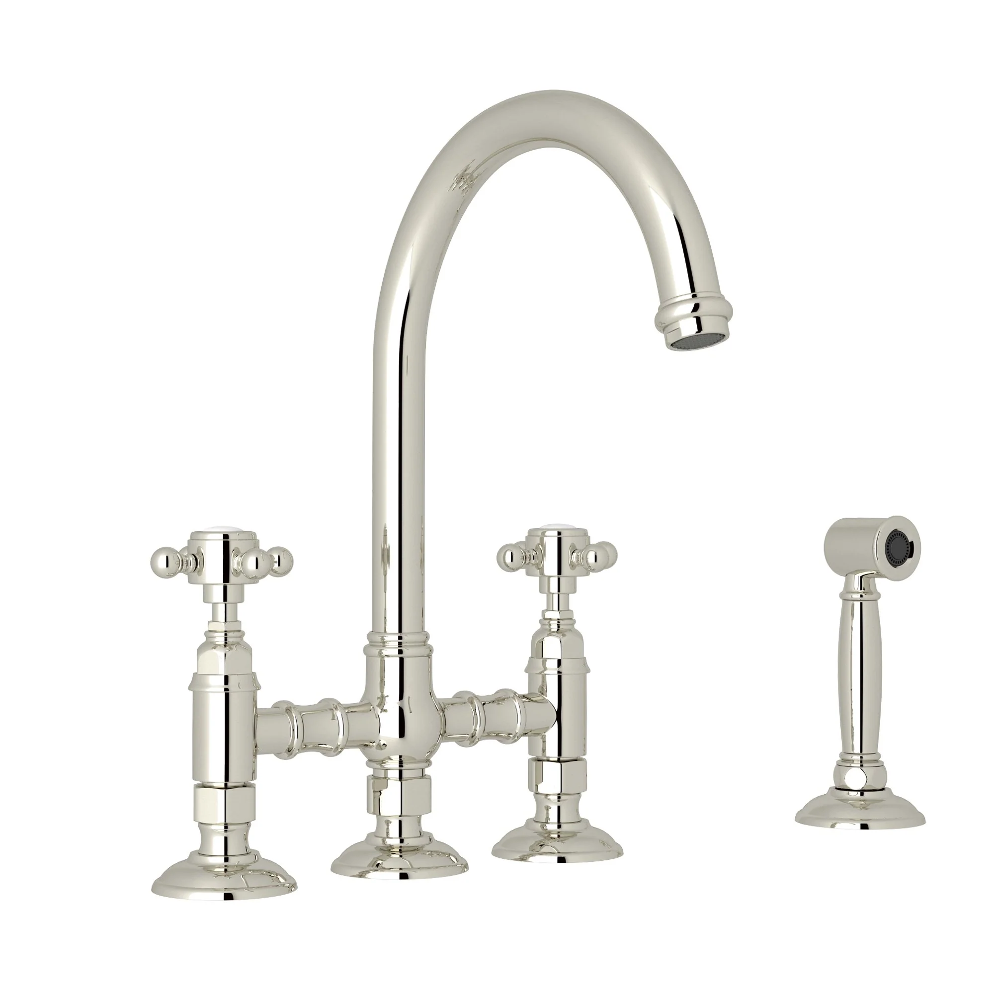 ROHL A1461WS San Julio® Bridge Kitchen Faucet With Side Spray - Image 13