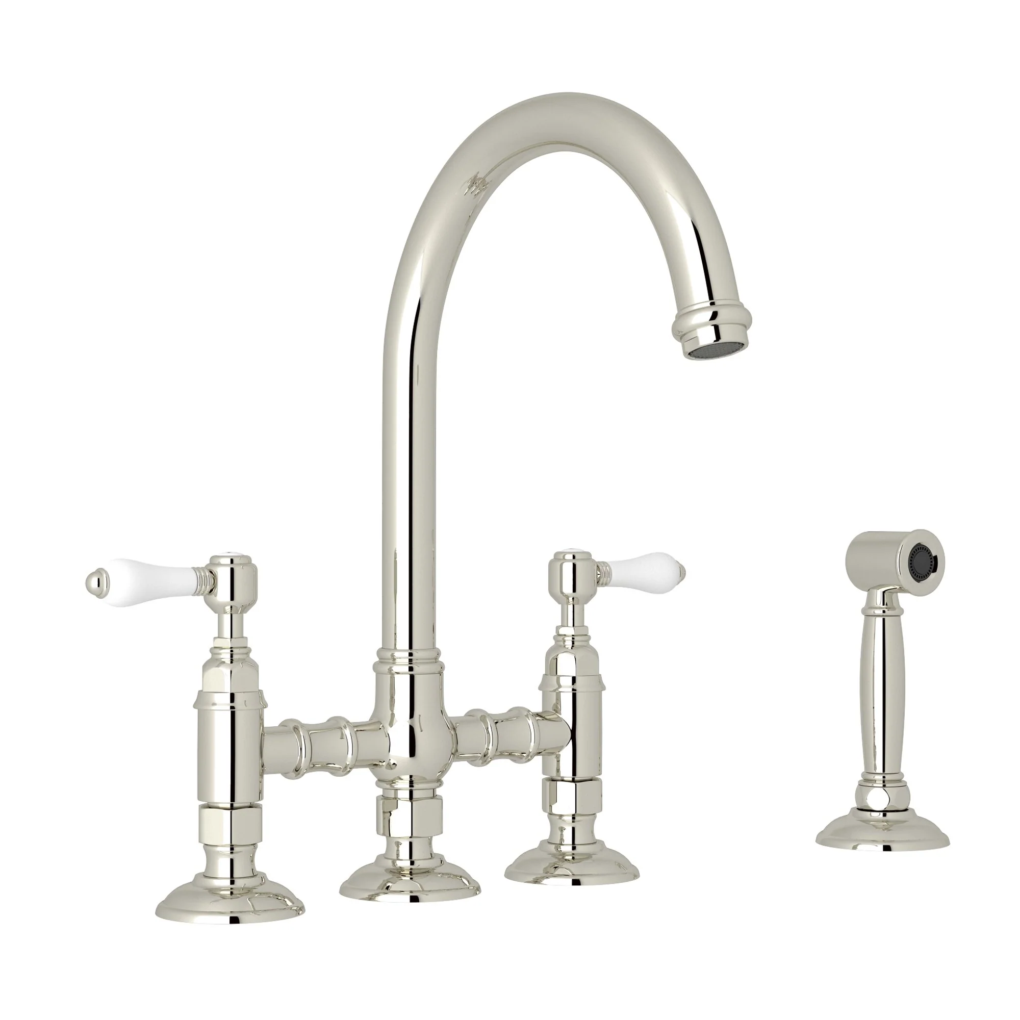 ROHL A1461WS San Julio® Bridge Kitchen Faucet With Side Spray - Image 8