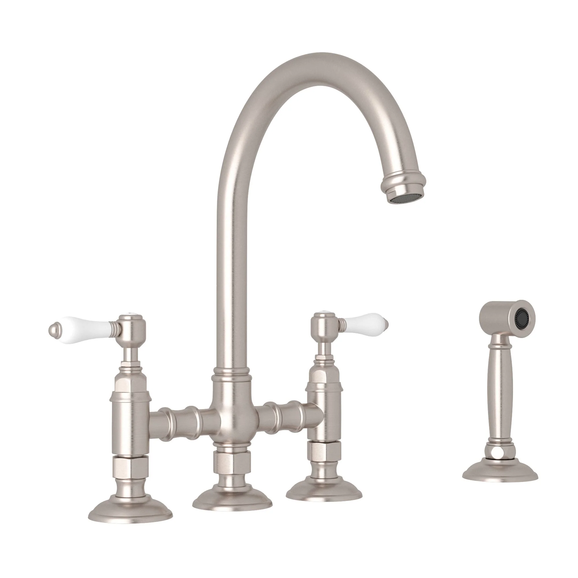 ROHL A1461WS San Julio® Bridge Kitchen Faucet With Side Spray - Image 9