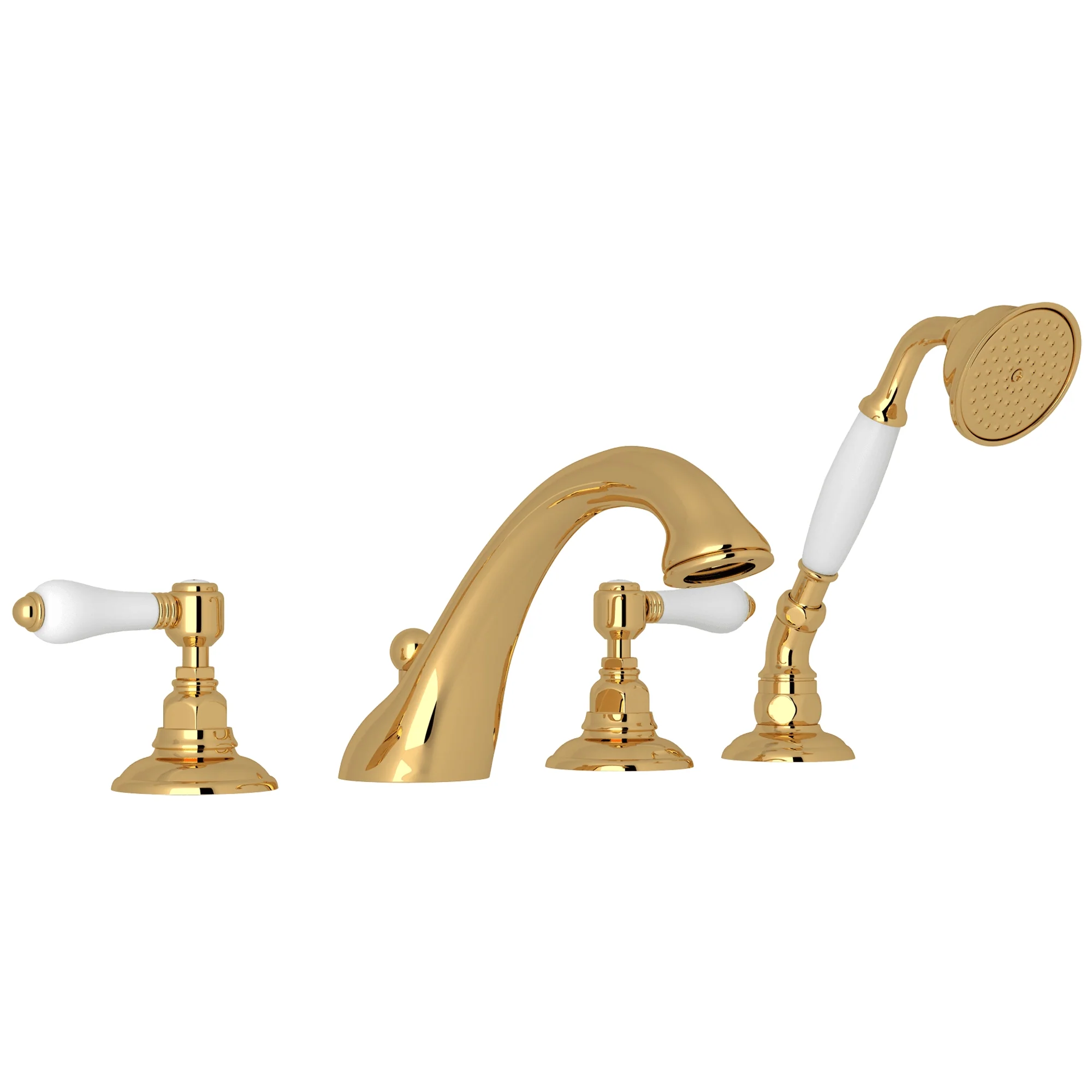 ROHL A1464 Viaggio® 4-Hole Deck Mount Tub Filler - Image 12