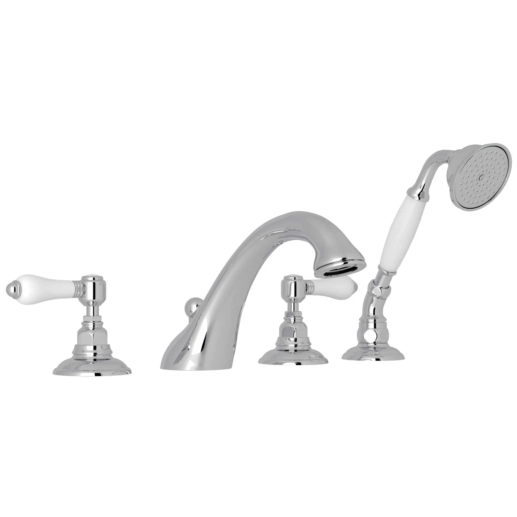 ROHL A1464 Viaggio® 4-Hole Deck Mount Tub Filler - Image 7