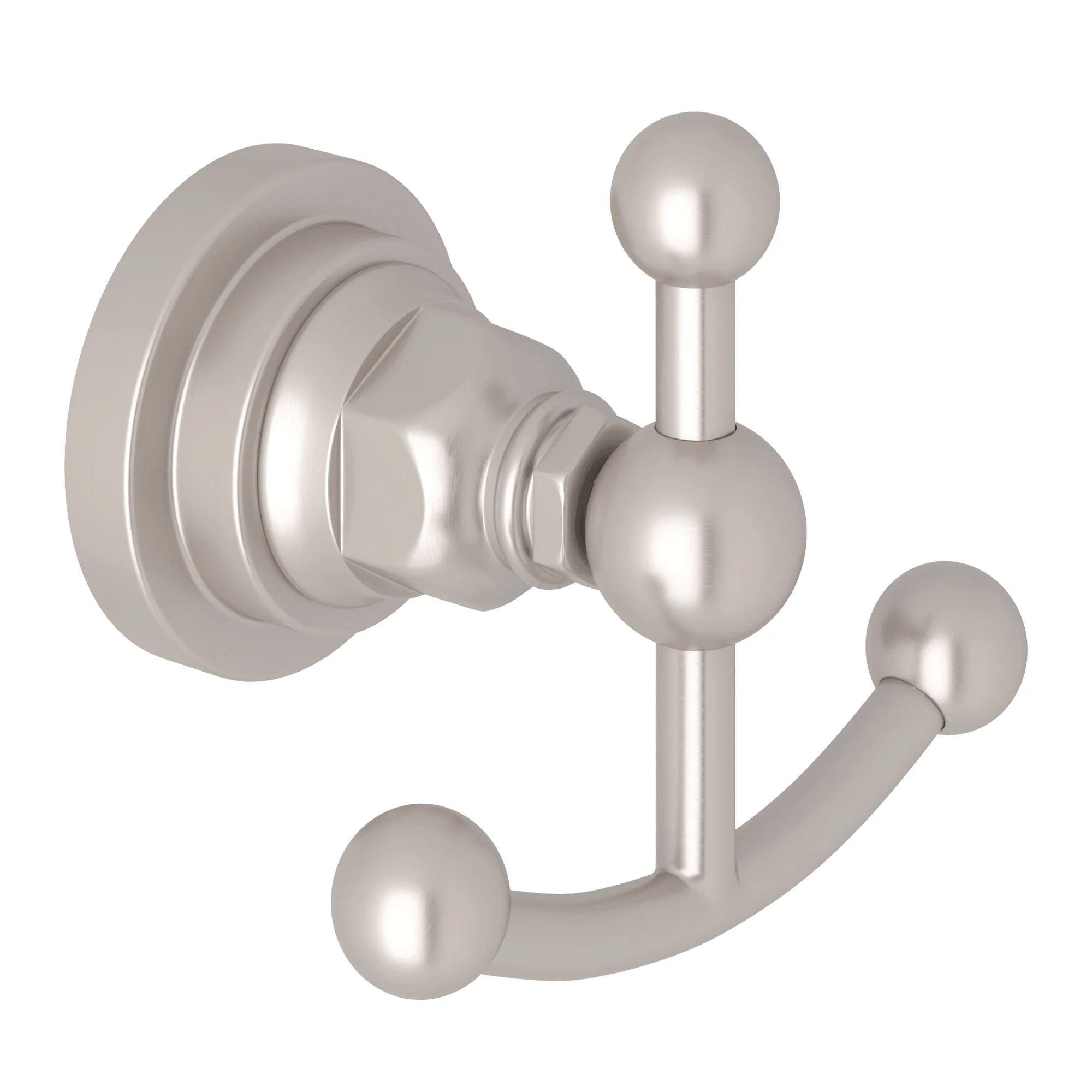 ROHL A1481LI San Giovanni Double Robe Hook - Image 3