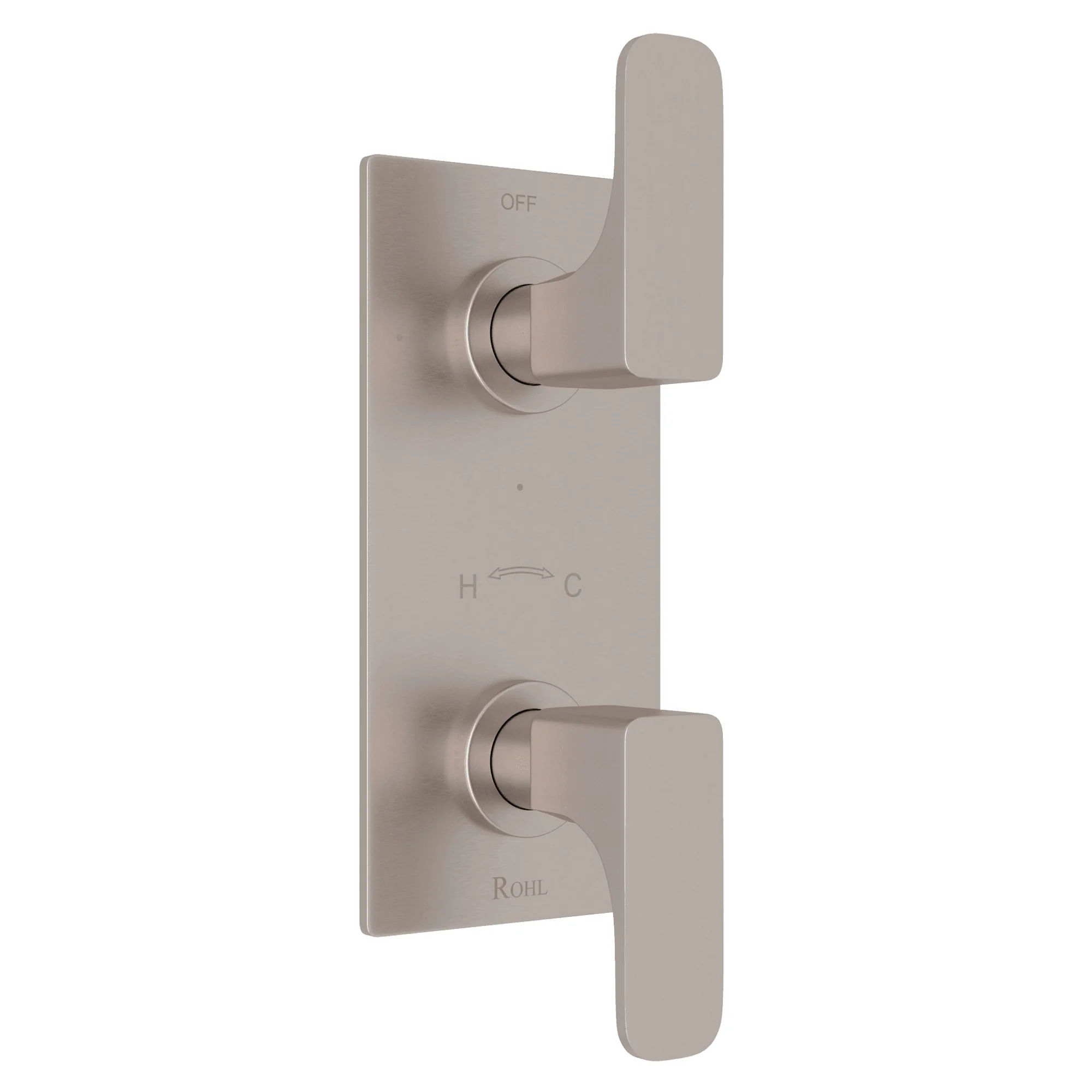ROHL CU390 Quartile 1/2" Thermostatic Trim with Diverter - Image 3
