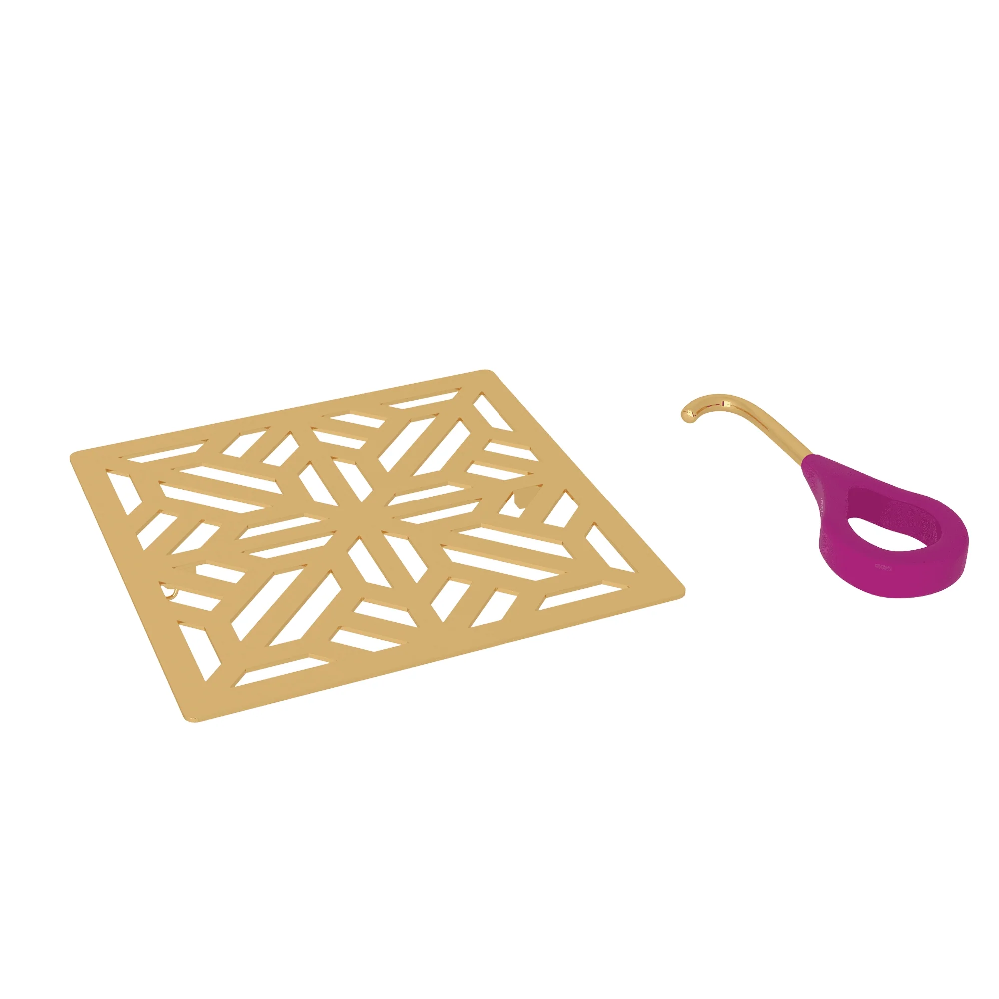 ROHL DC3144 Mosaic Decorative Drain Cover - Image 3