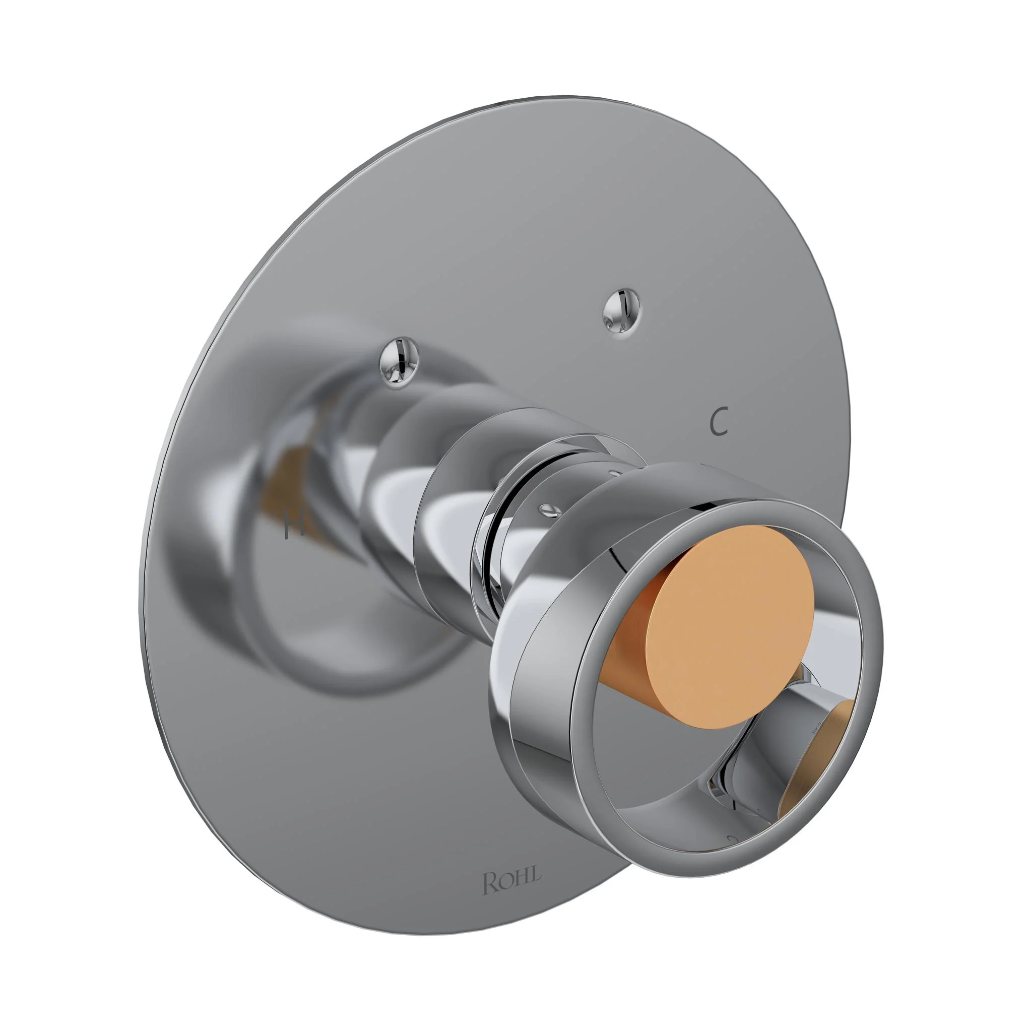 ROHL EC13W1 Eclissi 3/4" Thermostatic Trim without Volume Control - Image 7