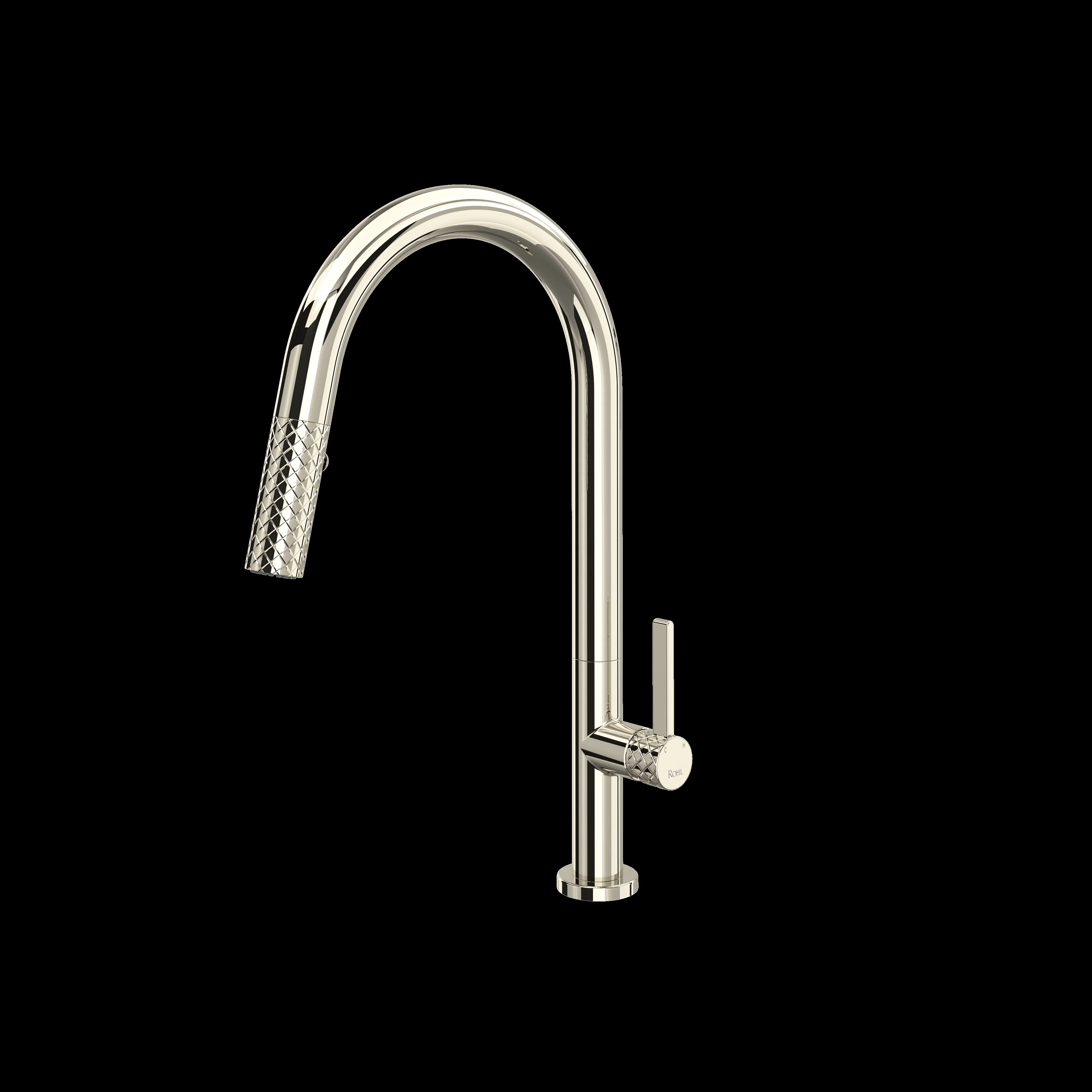 ROHL TE55D1 Tenerife Pull-Down Kitchen Faucet with C-Spout - Image 4