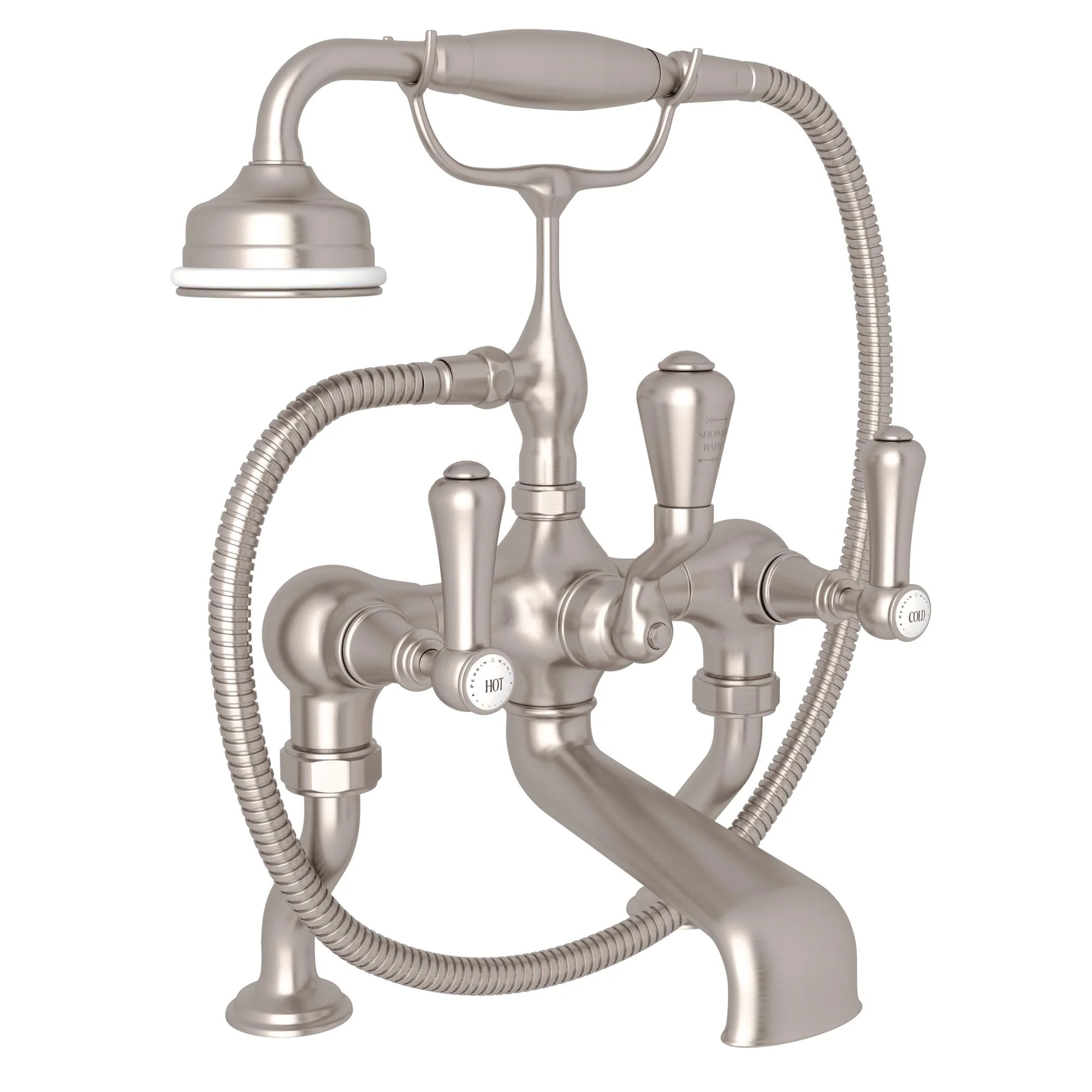 Perrin & Rowe U.3000 Georgian Era Exposed Deck Mount Tub Filler - Image 11